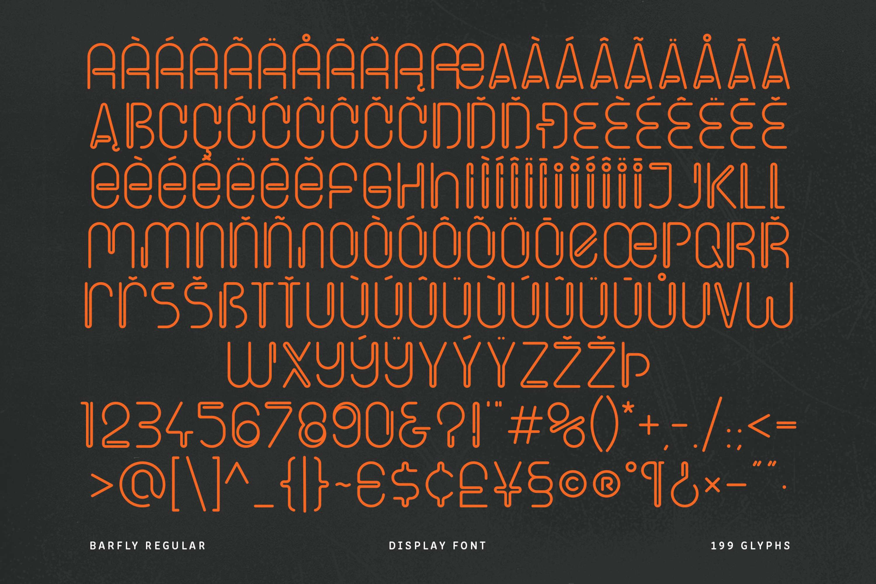 Barfly font by Deborah Ranzetta