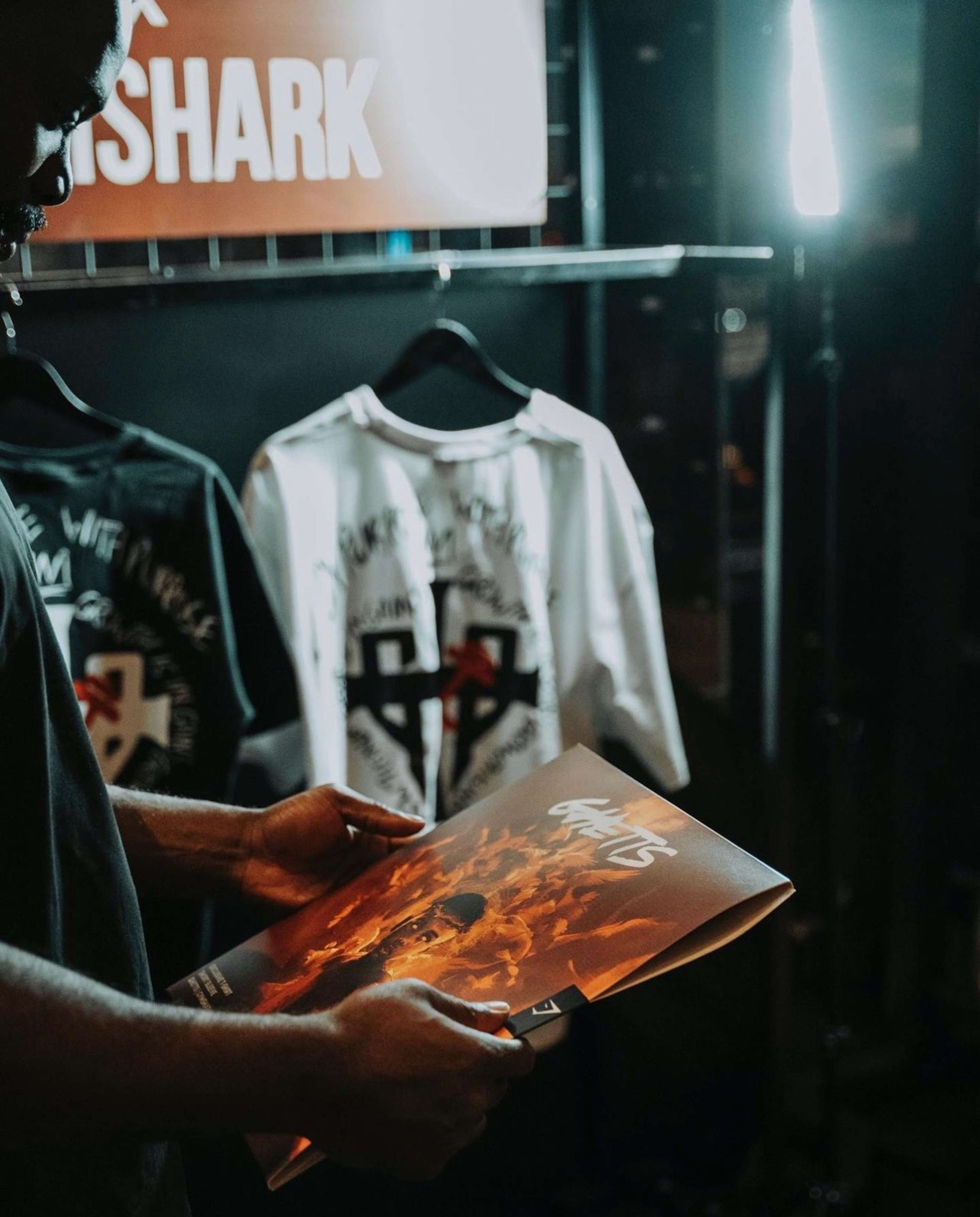 GHETTS x GYMSHARK PRESENTS 'ON PURPOSE, WITH PURPOSE' POP-UP AND LIFTING & LISTENING PARTY by Damien Bonnet