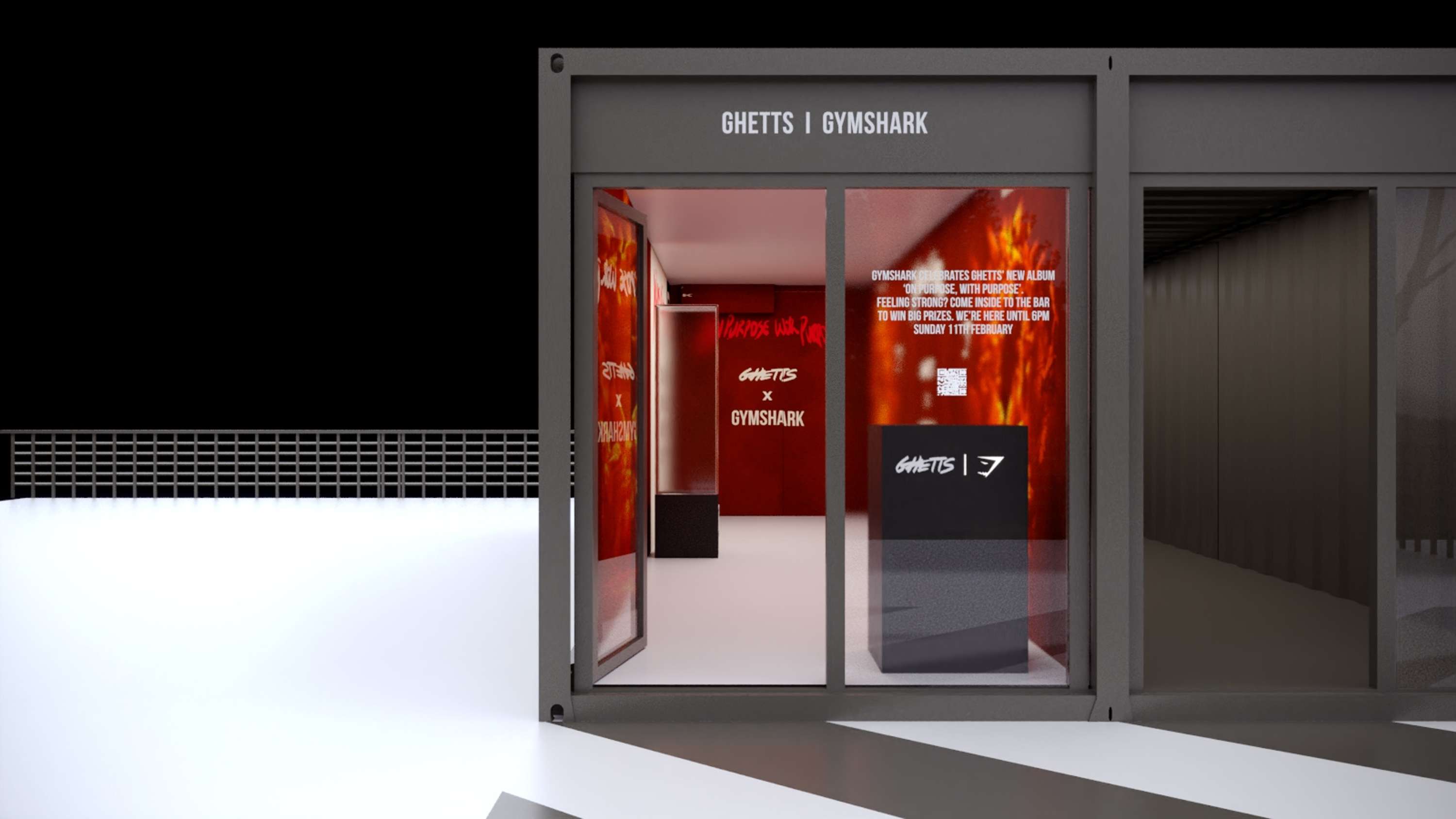 GHETTS x GYMSHARK PRESENTS 'ON PURPOSE, WITH PURPOSE' POP-UP AND LIFTING & LISTENING PARTY by Damien Bonnet