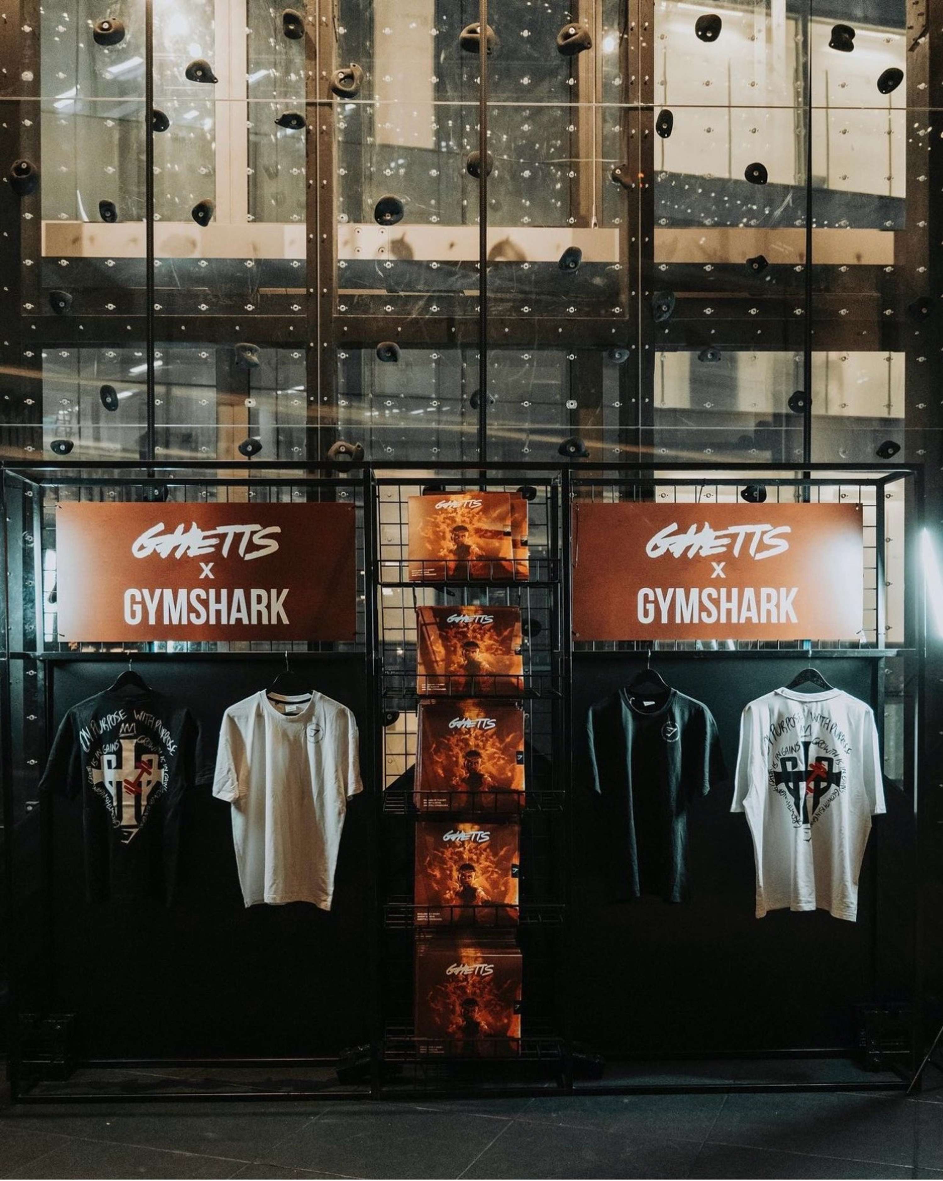 GHETTS x GYMSHARK PRESENTS 'ON PURPOSE, WITH PURPOSE' POP-UP AND LIFTING & LISTENING PARTY by Damien Bonnet