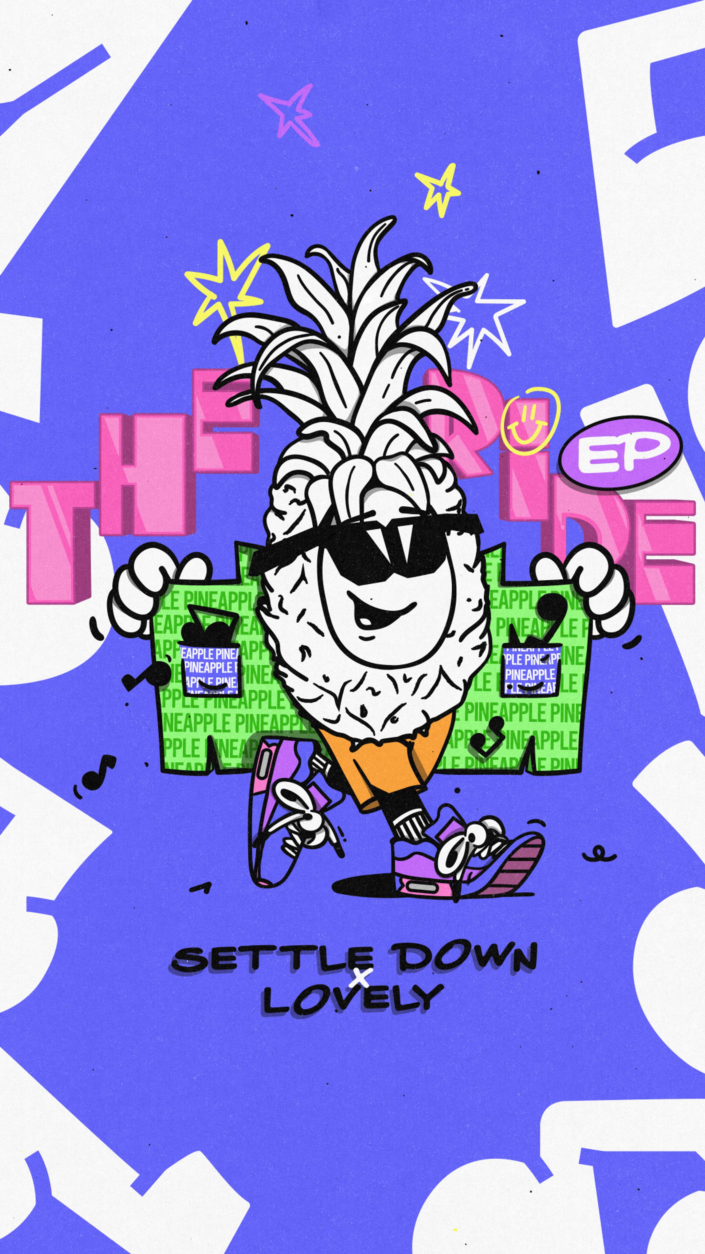 Art and Animation for Pineapple Records by Sanja Grozdanovic