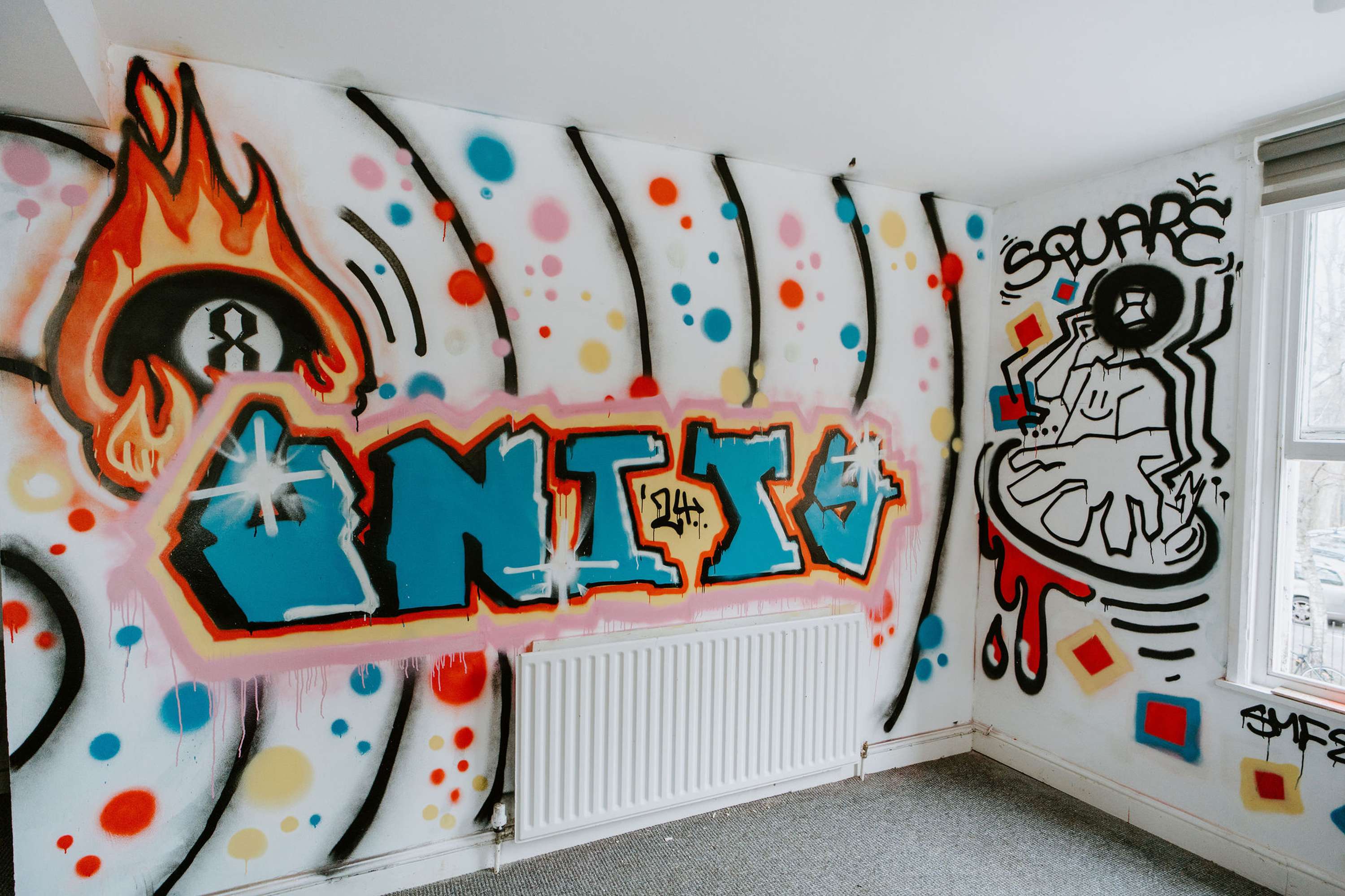 8 Unity Square - Mural Commission by brad houston