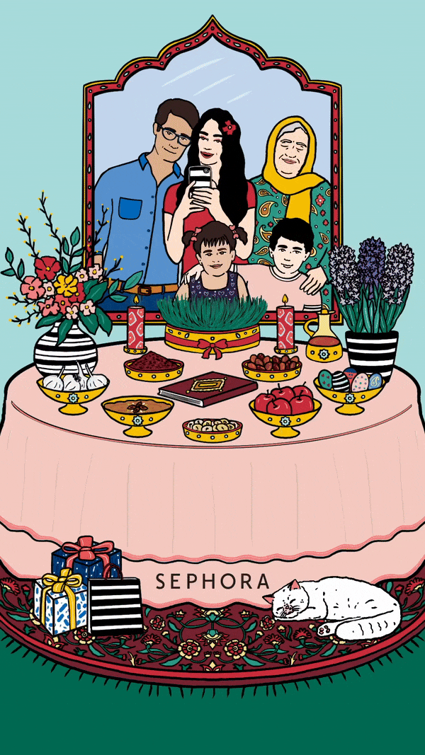 Nowruz for Sephora by Roshi Rouzbehani
