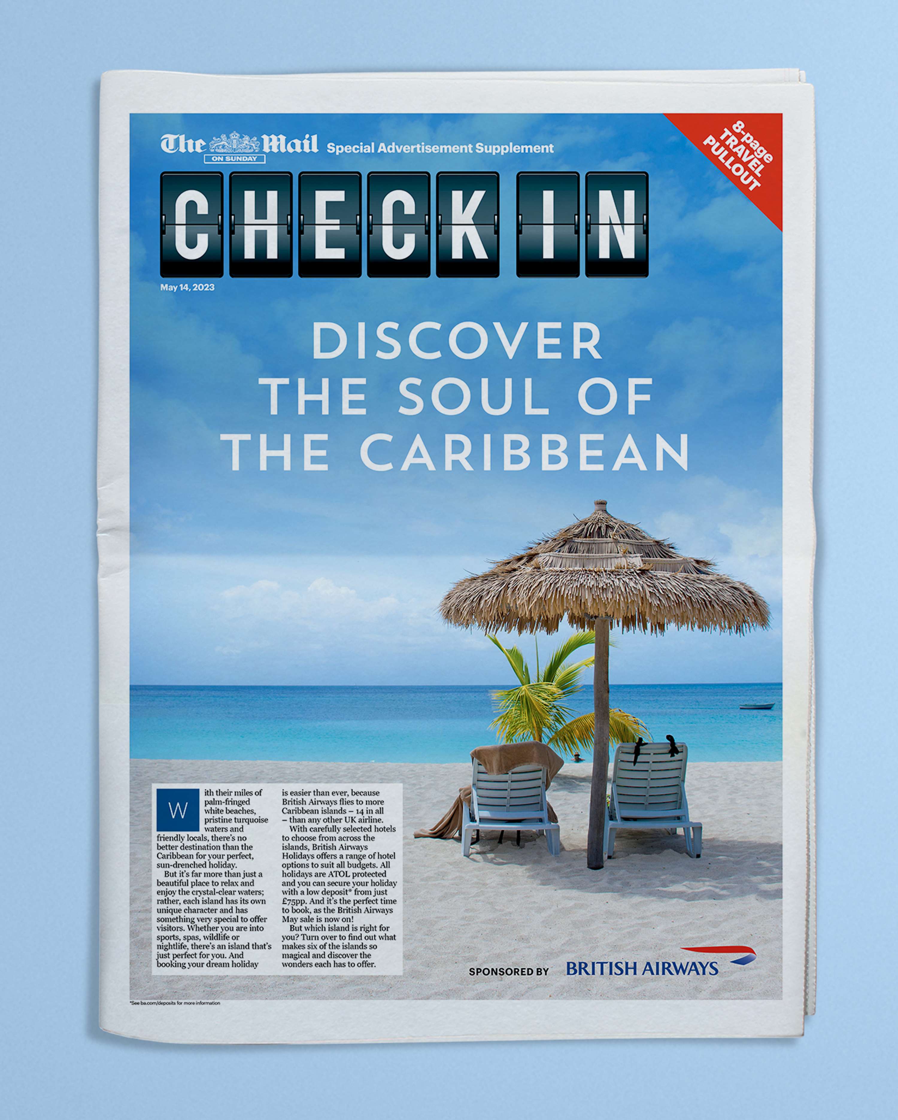 British Airways Check In by Holly Davies