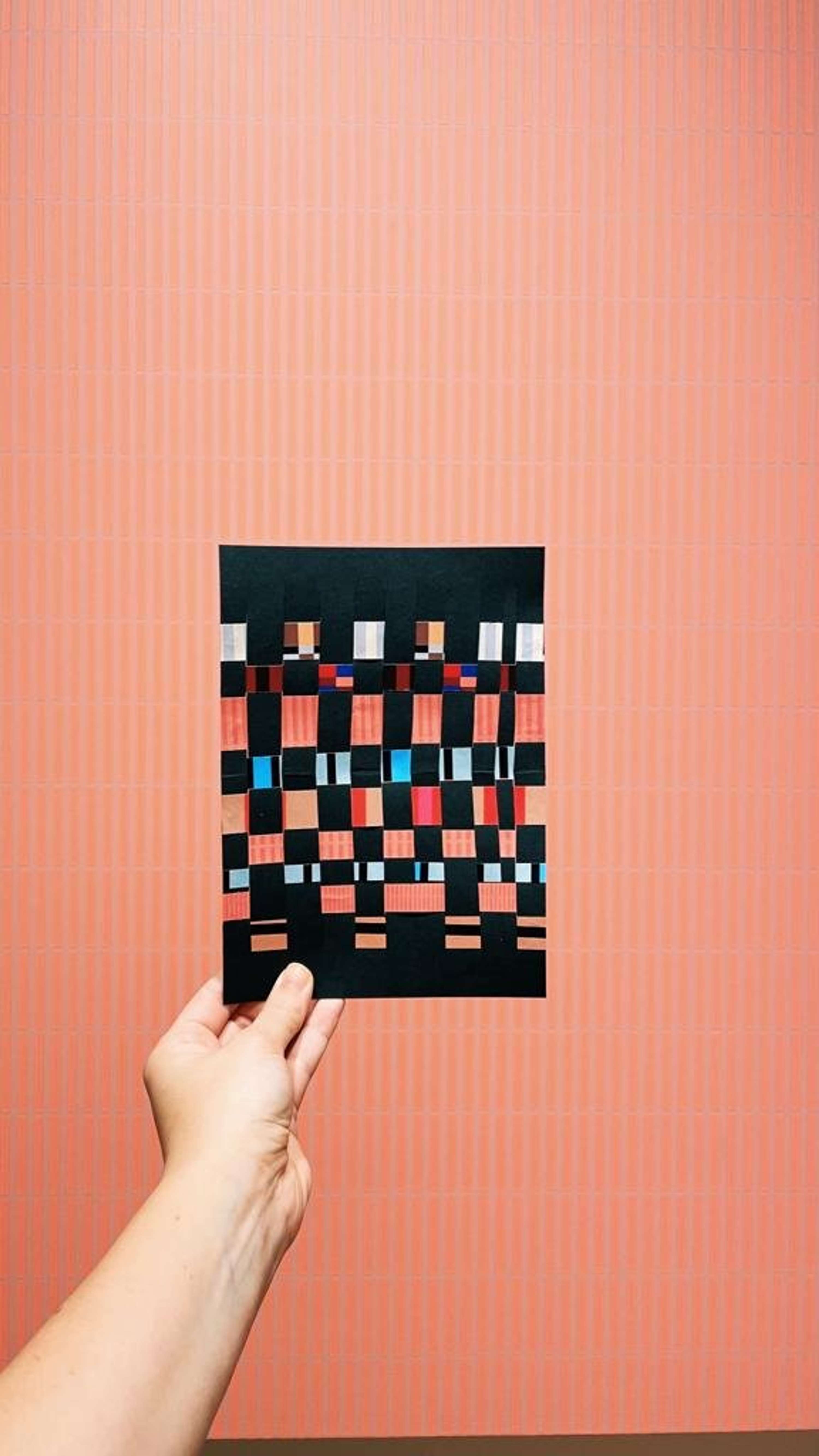 Paper Weaving Jordan Ann Craig by Eliza Groth