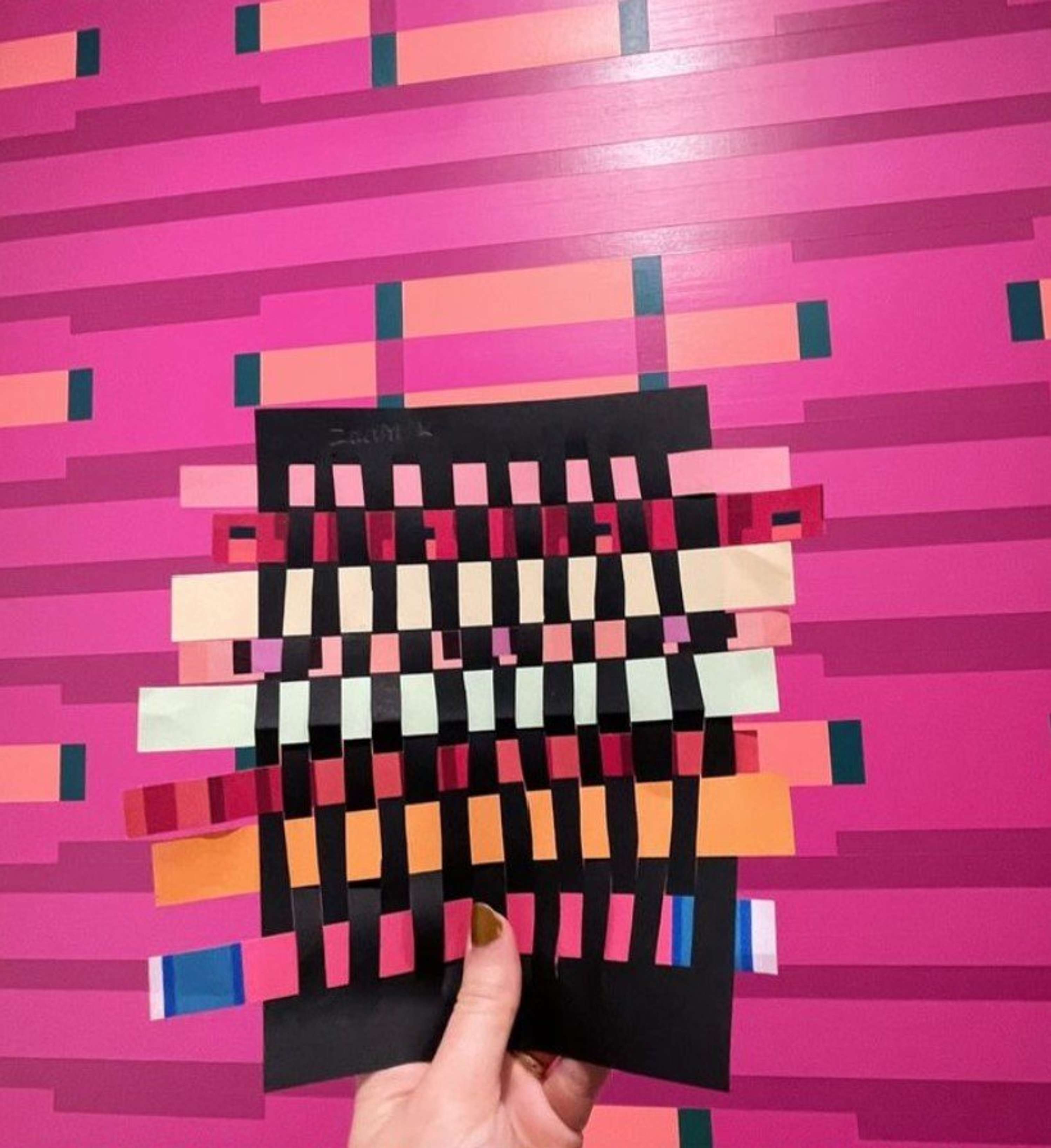 Paper Weaving Jordan Ann Craig by Eliza Groth