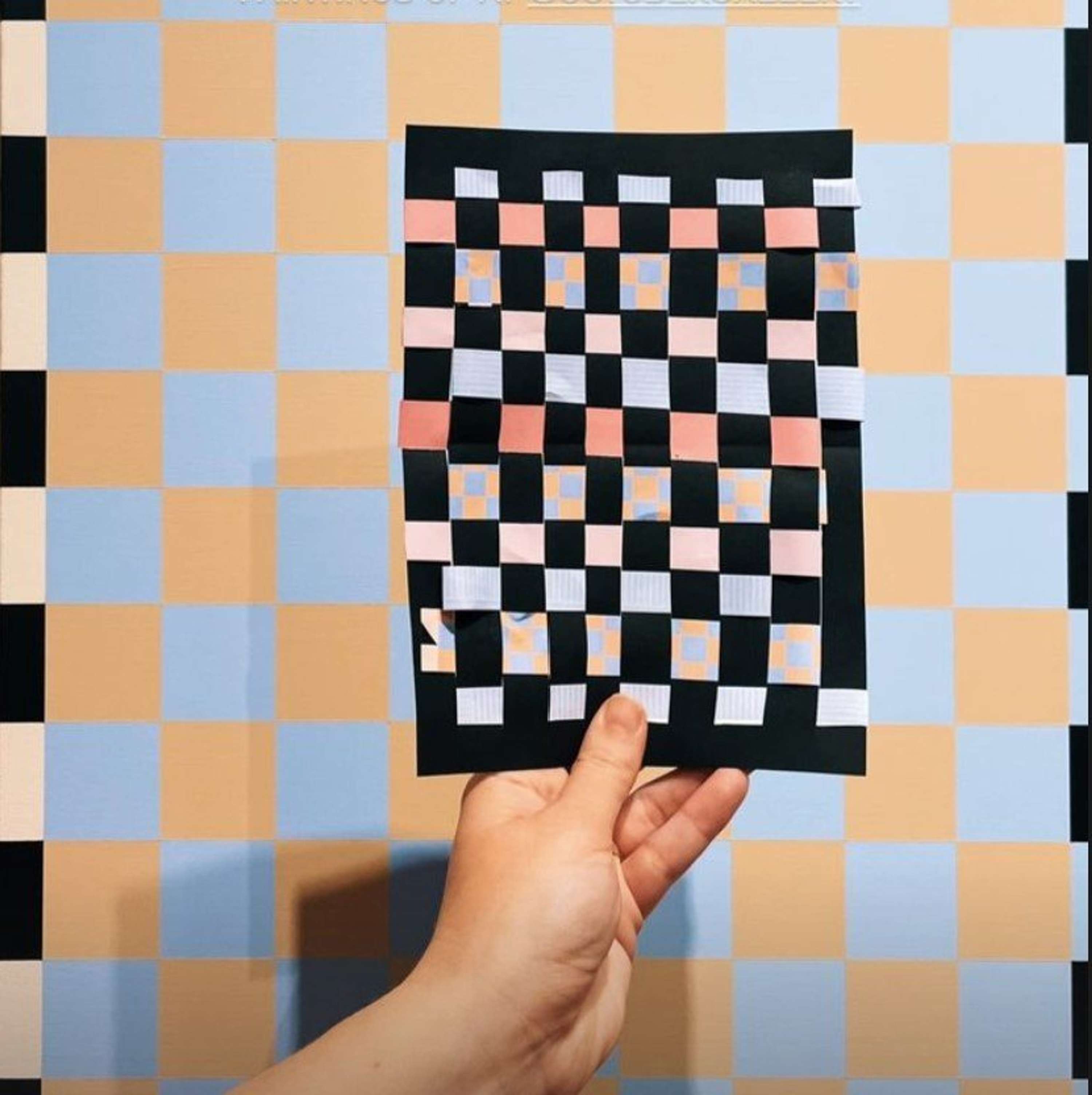Paper Weaving Jordan Ann Craig by Eliza Groth