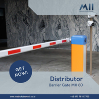 Distributor Barrier Gate MX 80 di Semarang | 087778107700 logo