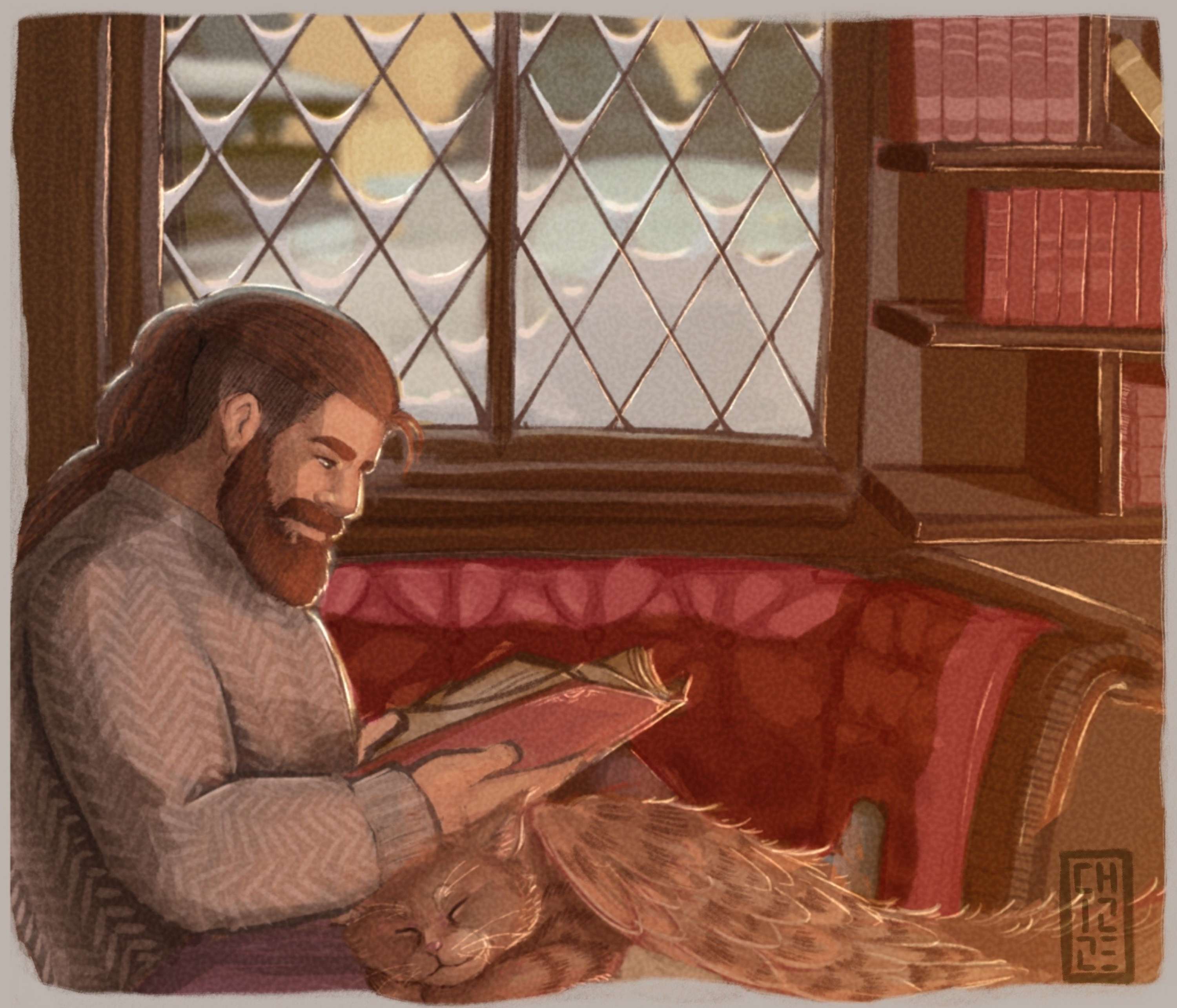D&D Character Art Commissions by Charlie Halabi