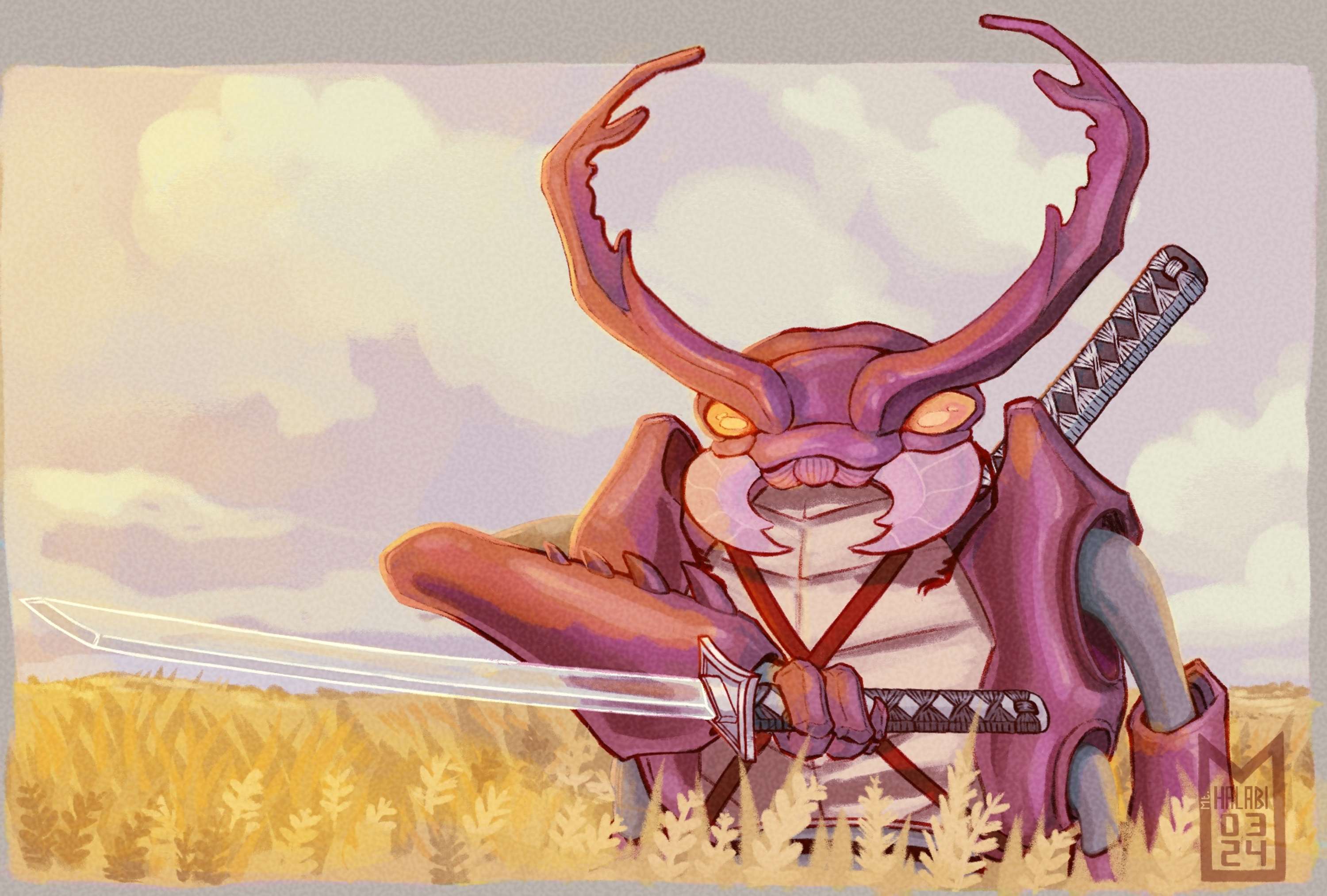 D&D Character Art Commissions by Charlie Halabi