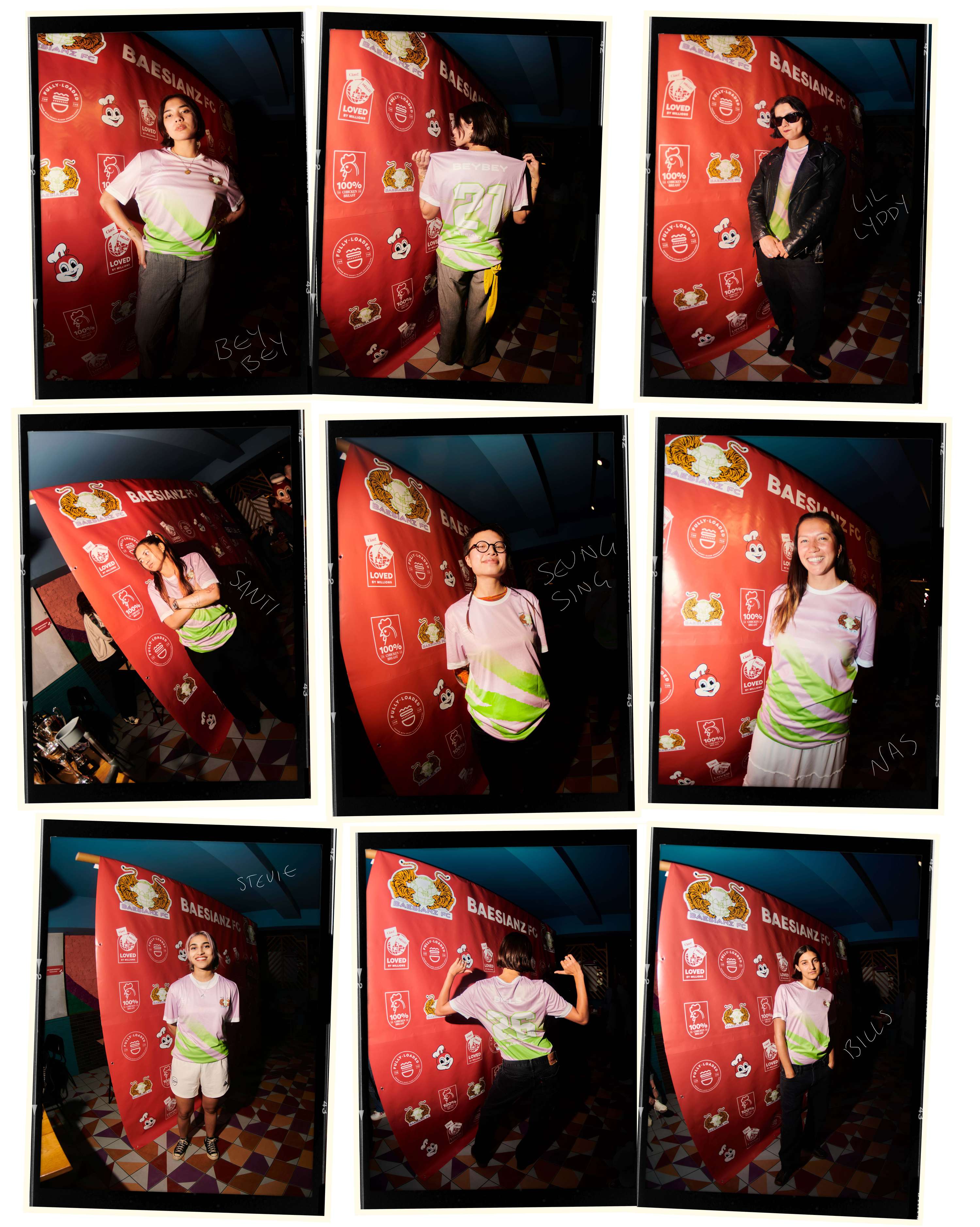 Jollibee x Baesianz FC kit launch by Jess Govinden