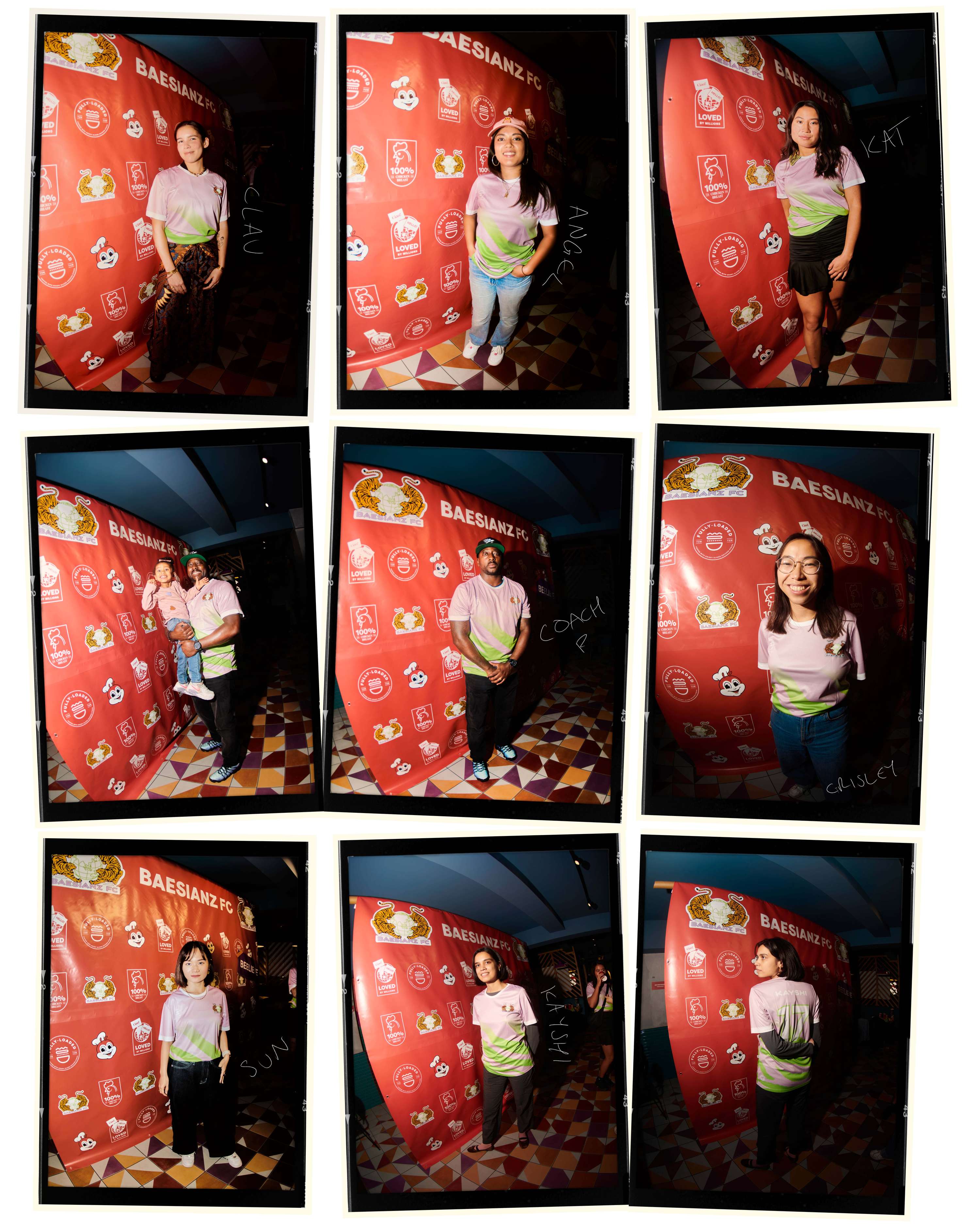 Jollibee x Baesianz FC kit launch by Jess Govinden
