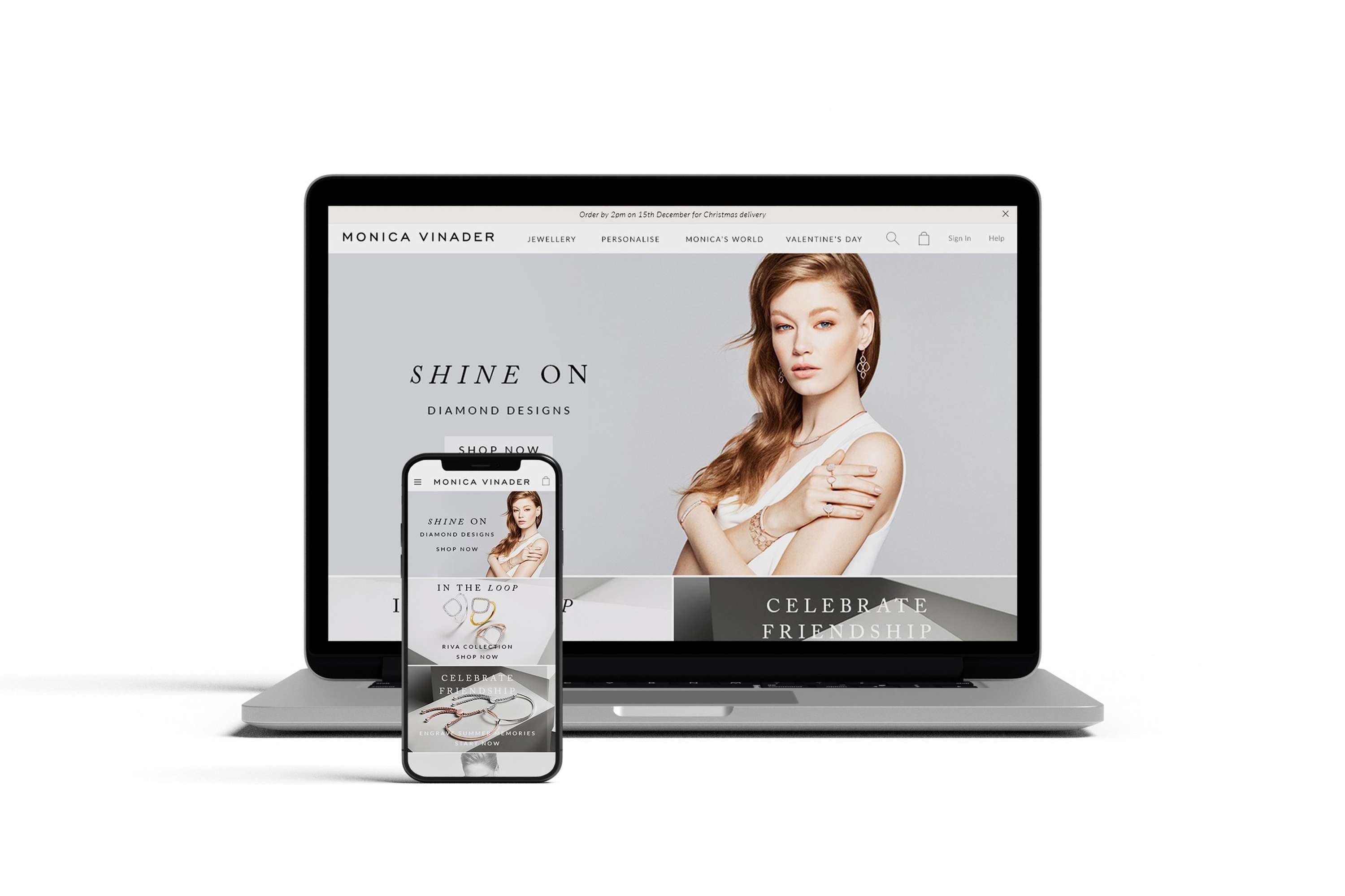 Monica Vinader by Soley Creative Limited