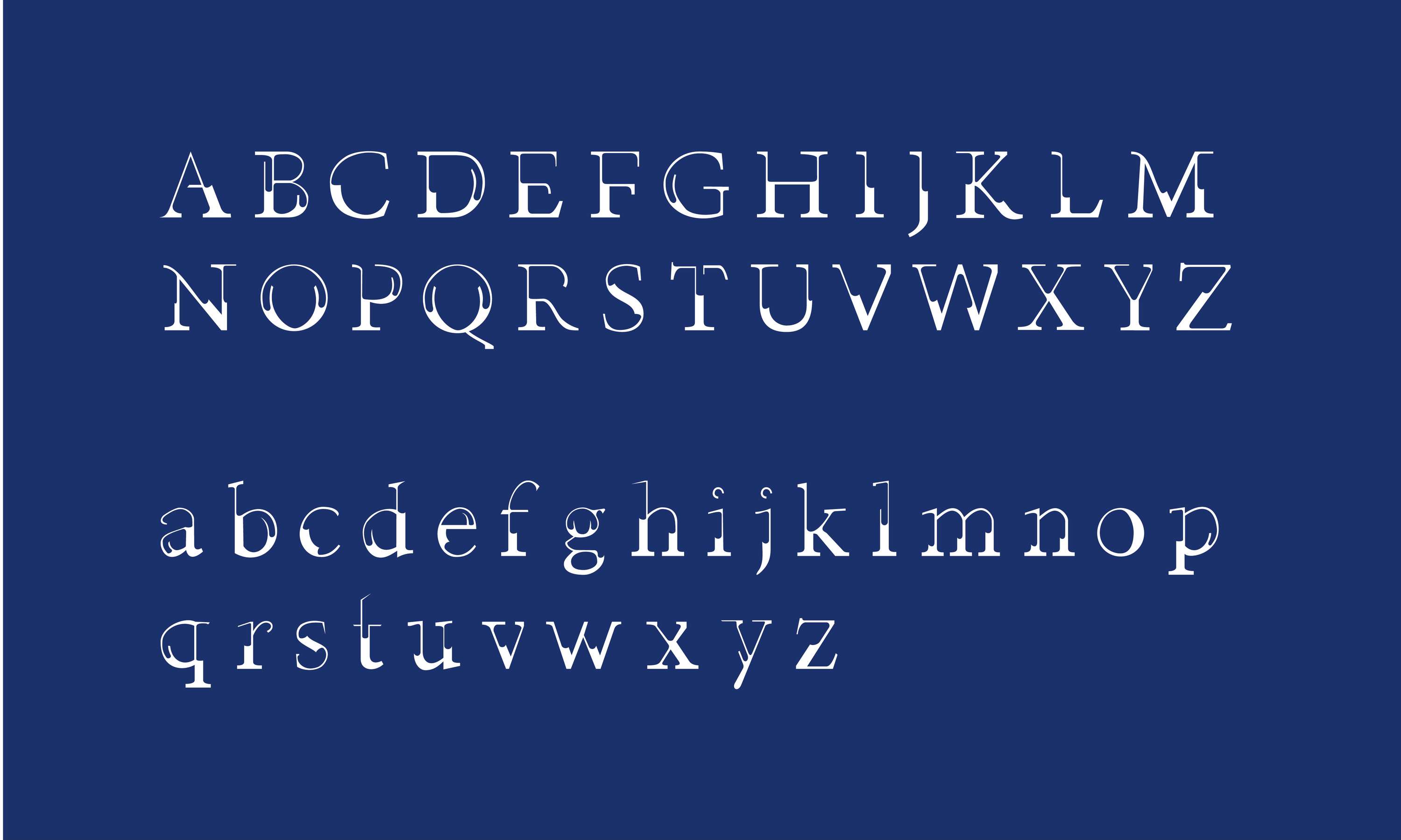 Crystal Palace Font by Lauren Burgess