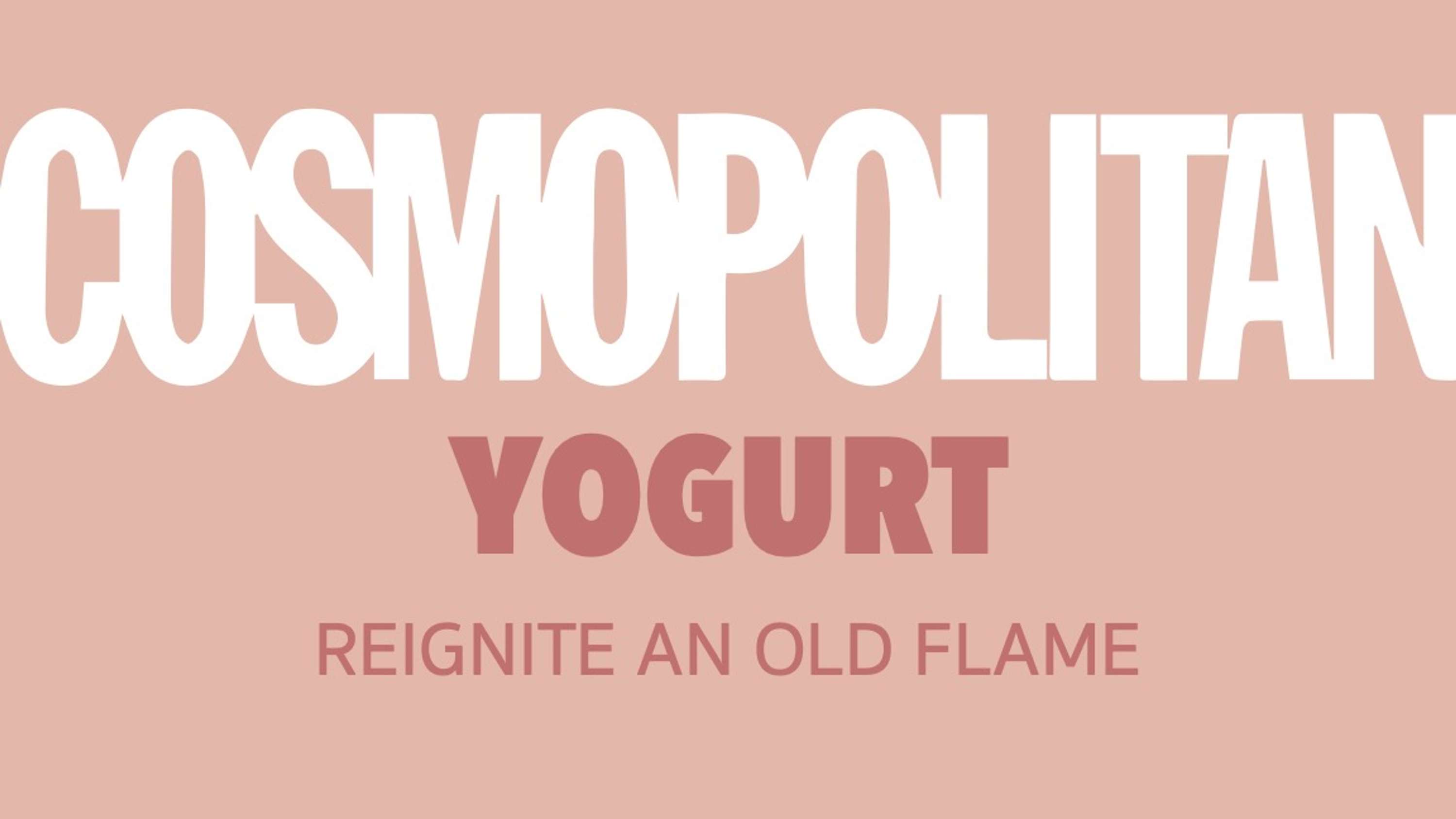 Cosmopolitan Yogurt by Lauren Burgess