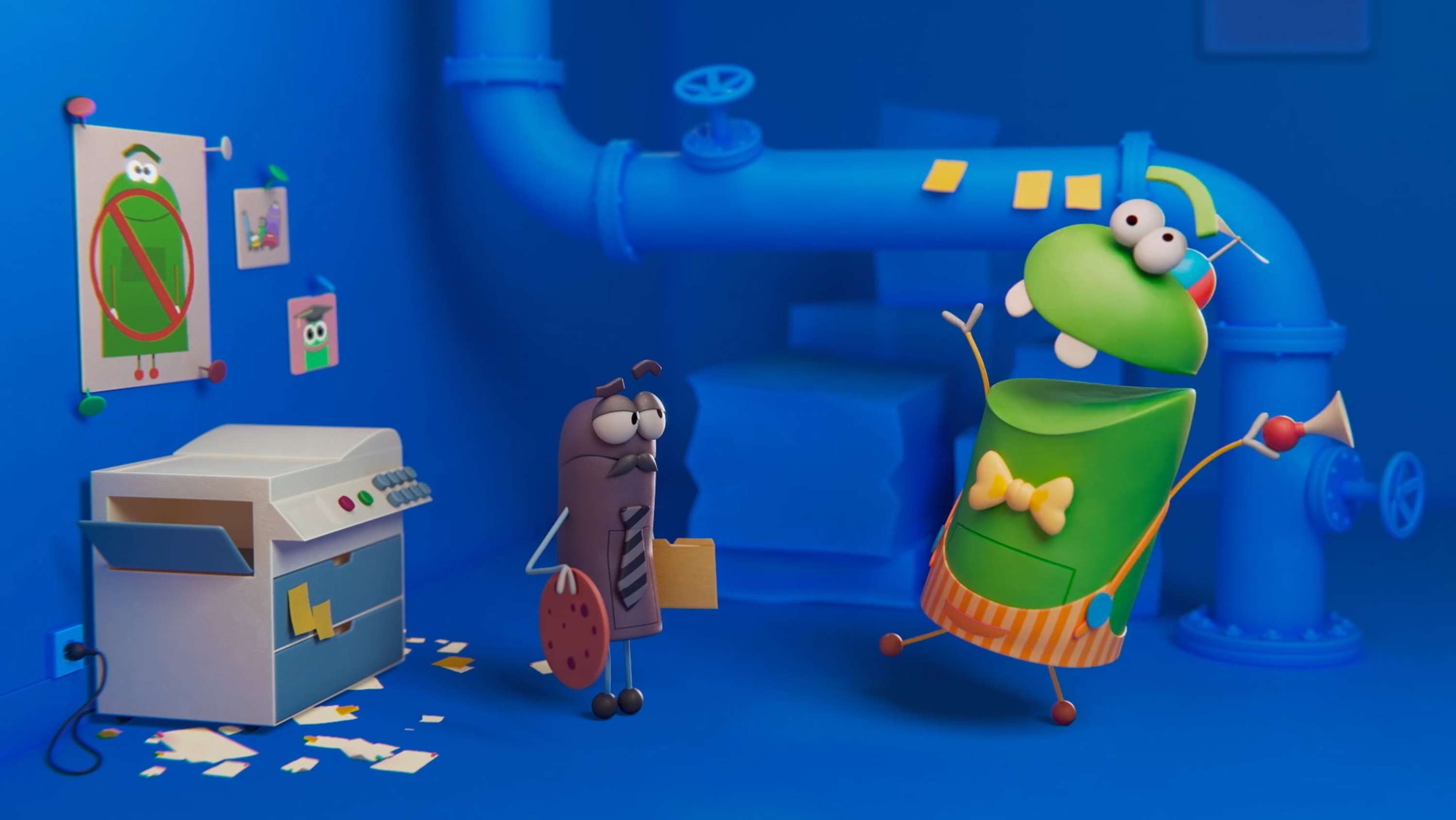feed me light | storybots by Marl .