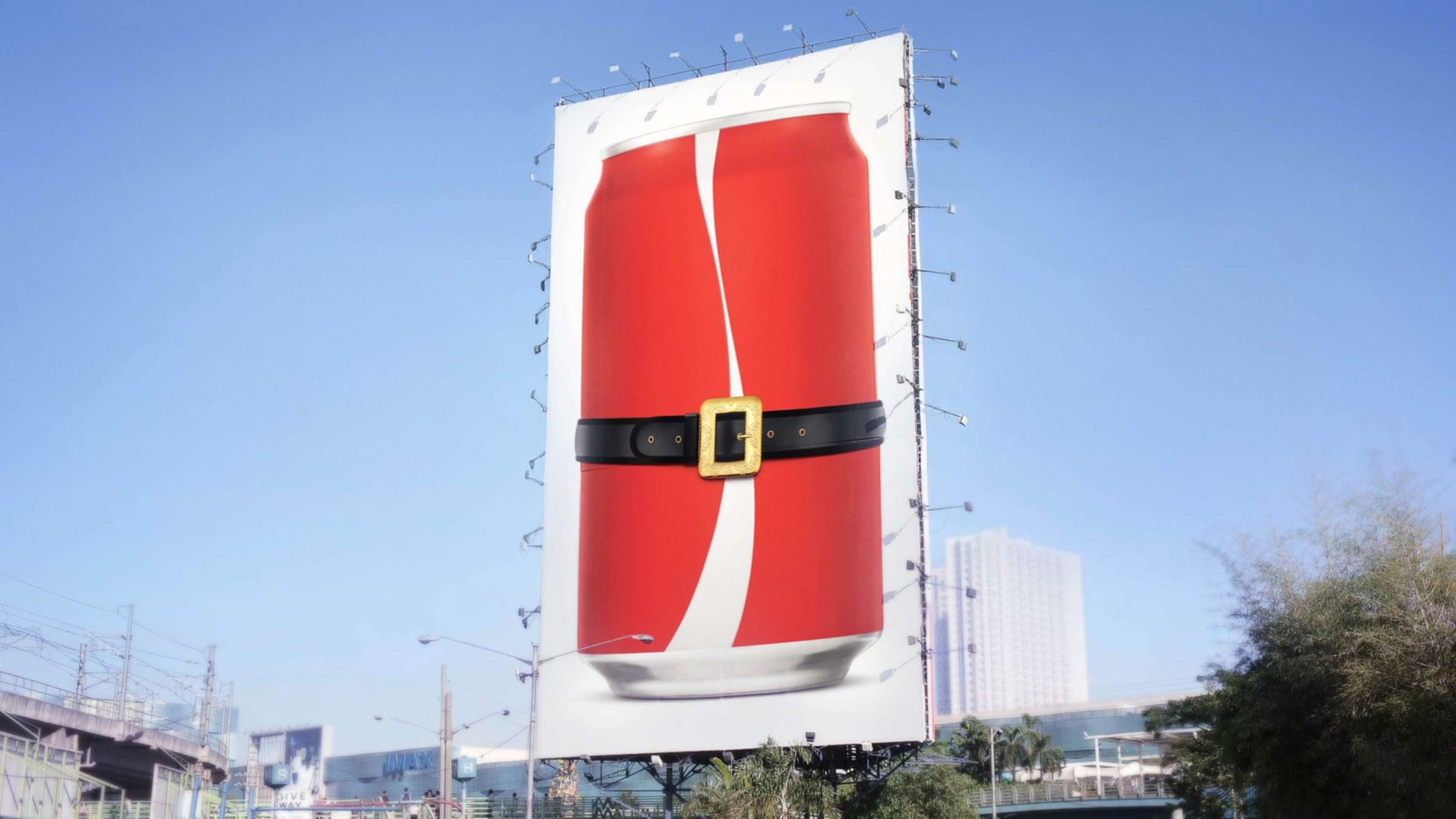 Coke Santa by Ricky Richards