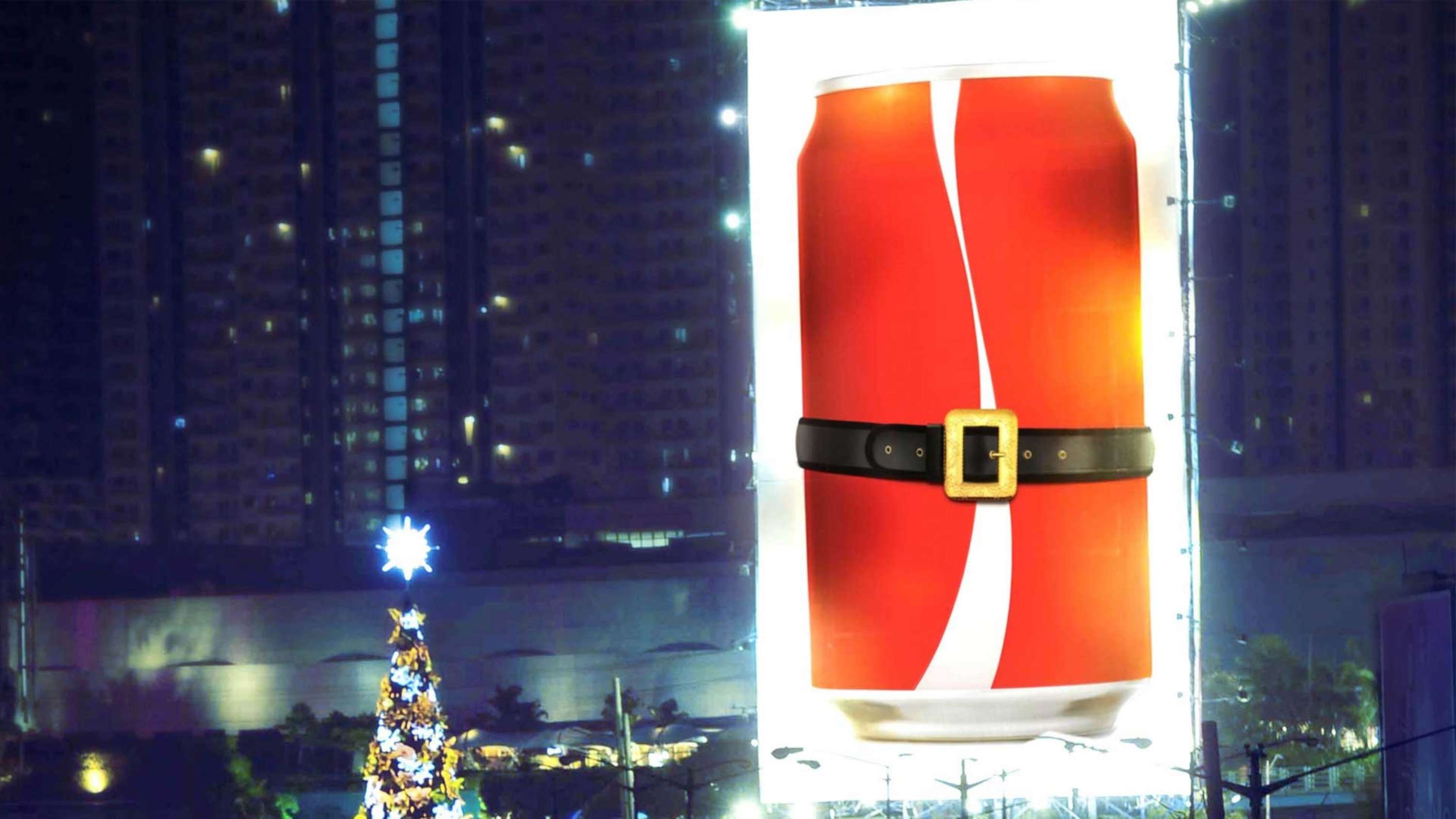 Coke Santa by Ricky Richards