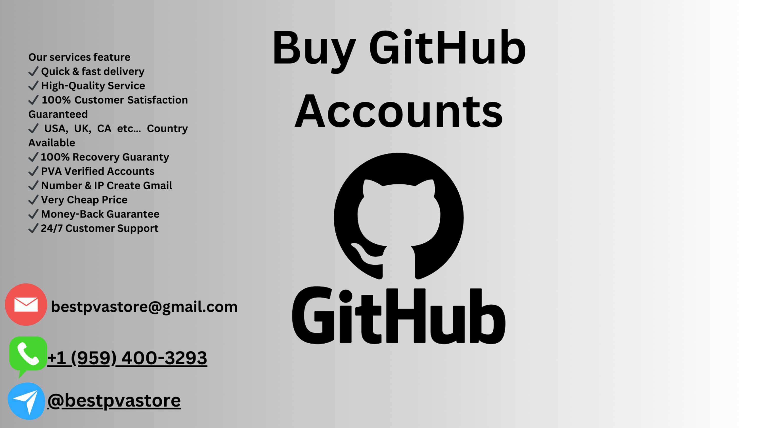 Buying Github accounts by Roland Young