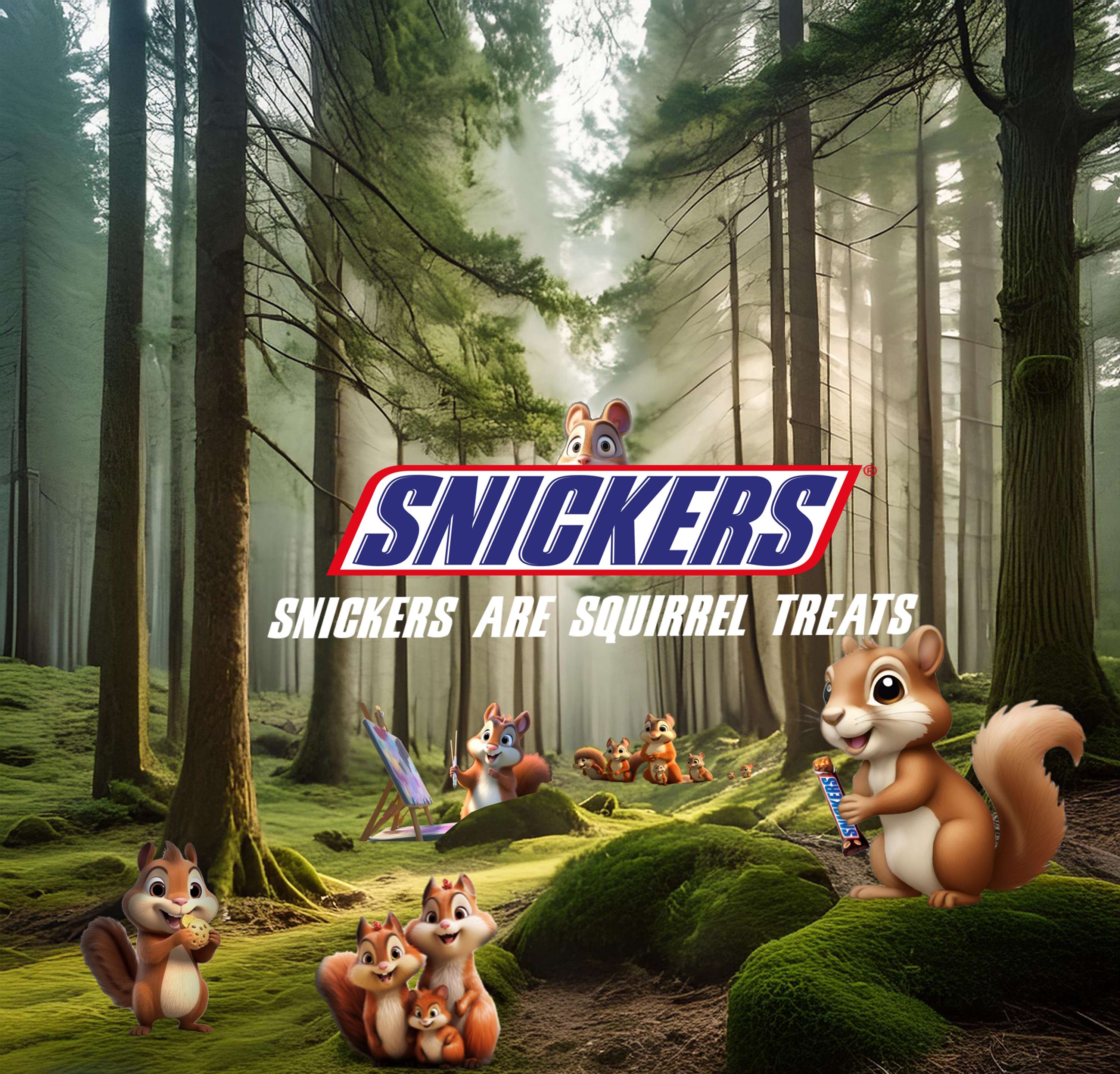 Snickers Advert Concept by Daniel Adelakun