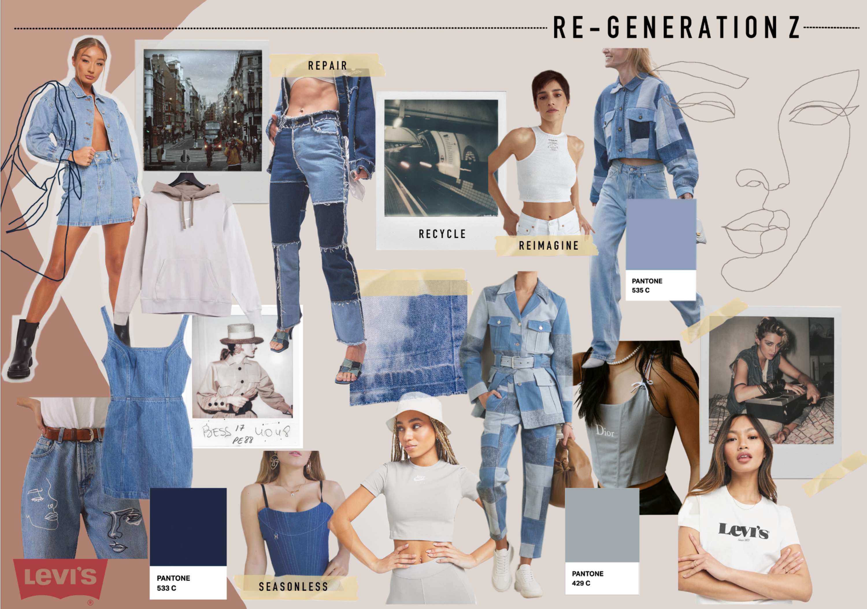 Re-Generation Z Levi’s Haus Project by Ashleigh Mikhail