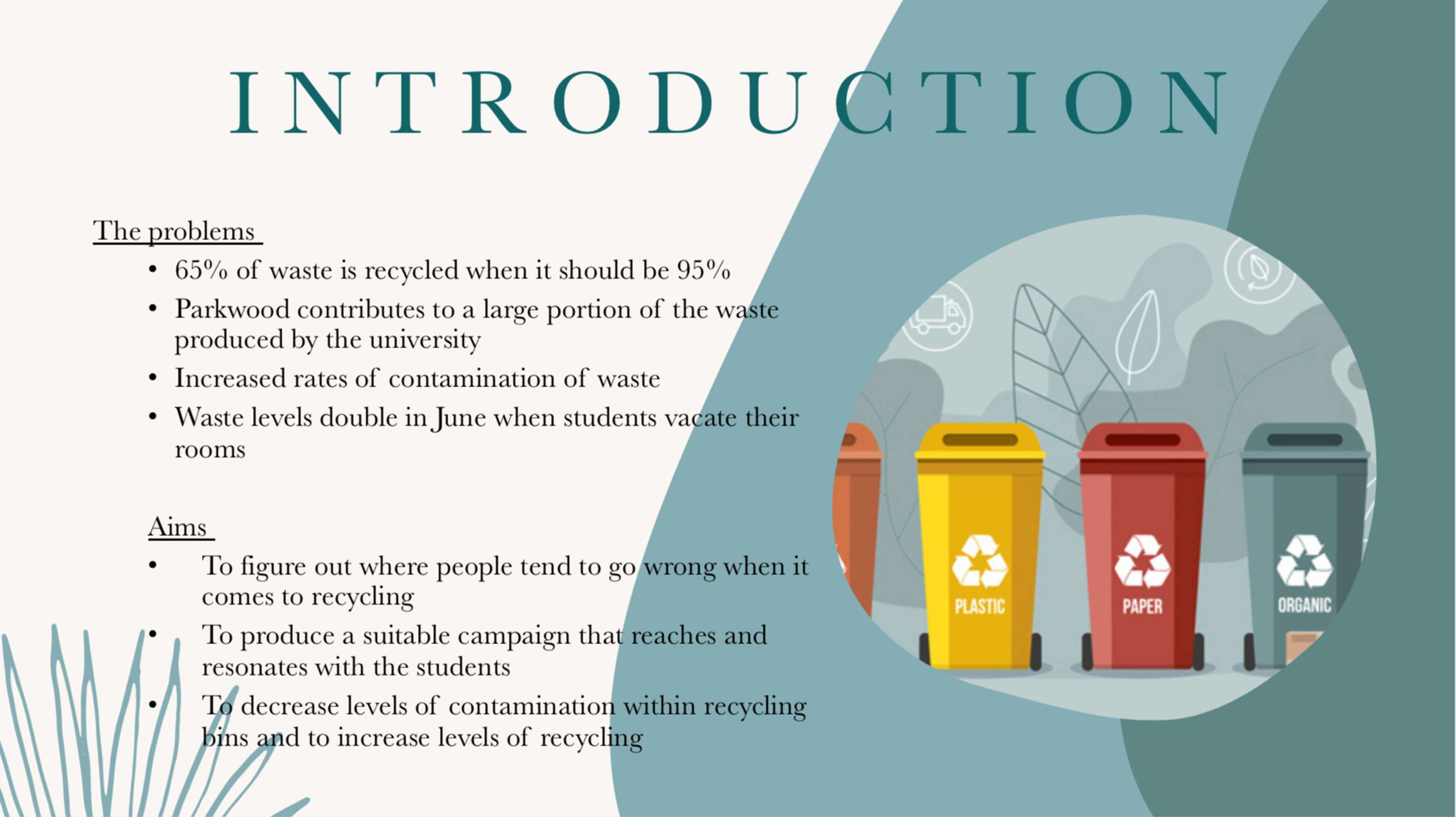 Pitch It - Recycling Initiative by Ashleigh Mikhail