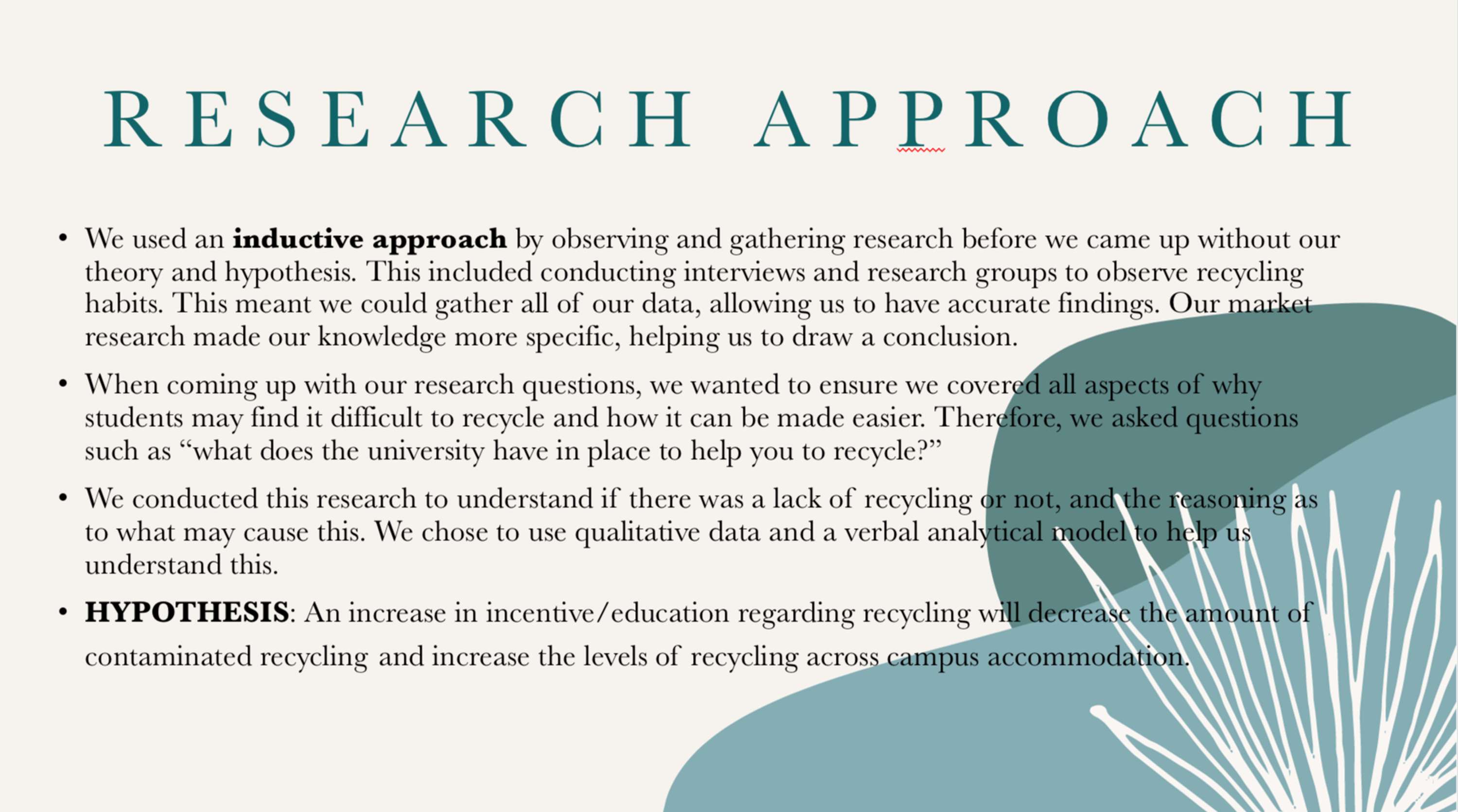 Pitch It - Recycling Initiative by Ashleigh Mikhail
