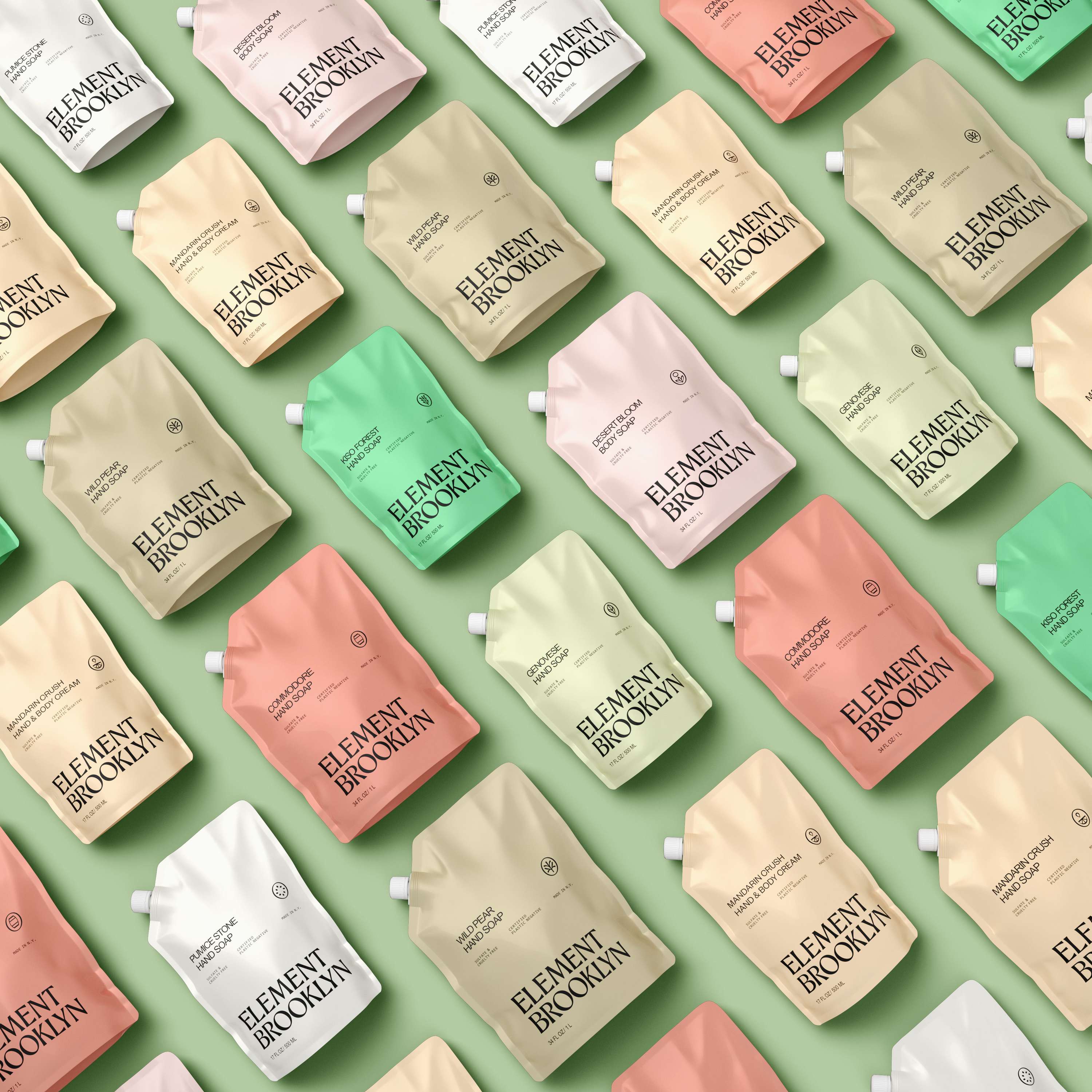Element Brooklyn Rebranding Visuals by Mehmet Turan