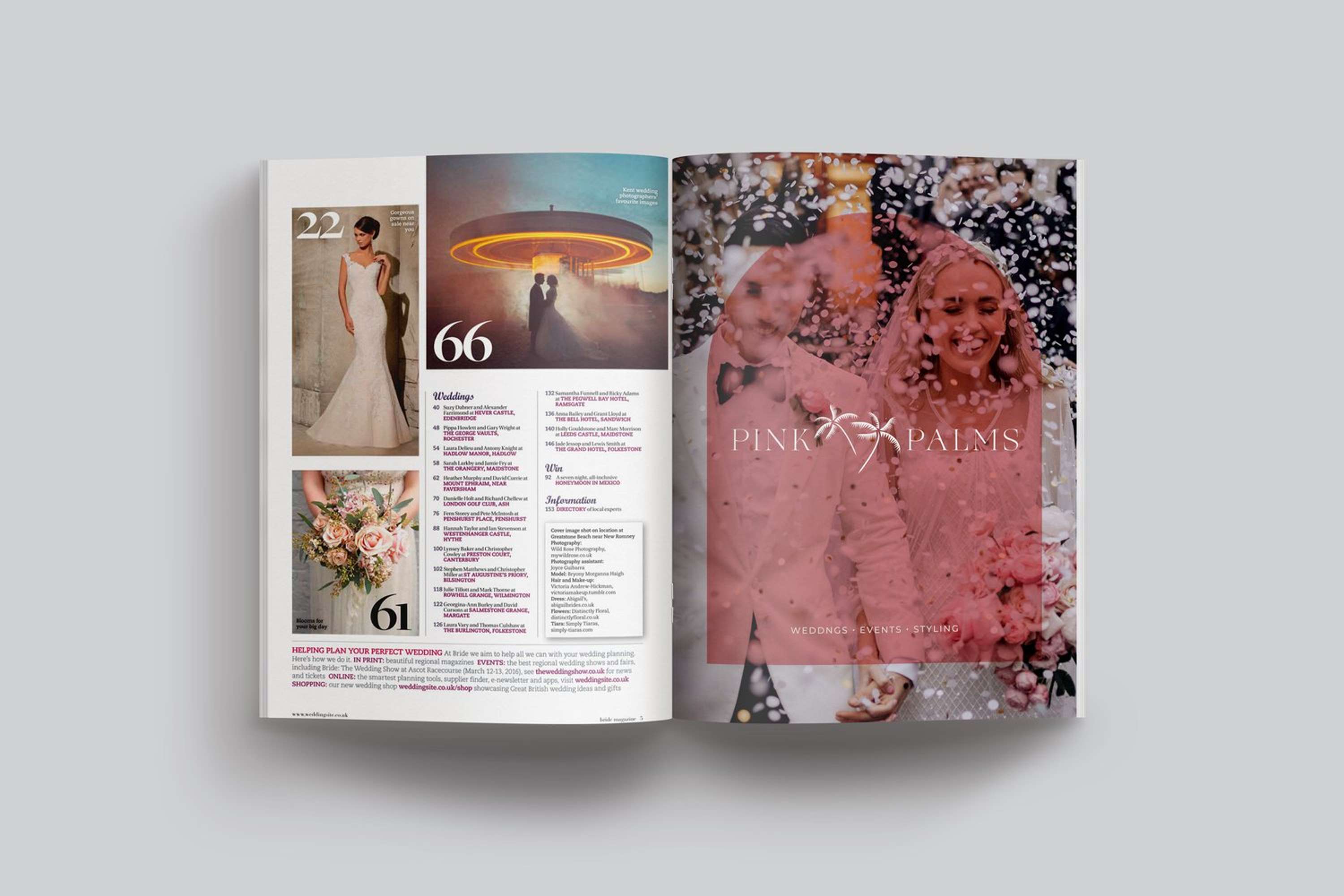 Pink Palms by Soley Creative Limited