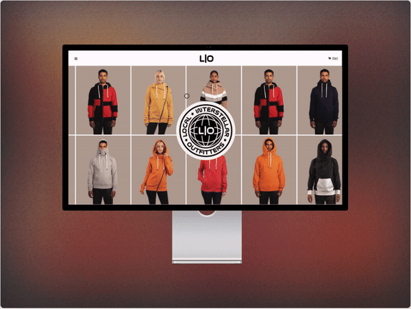 Website launch for LIO | Local Intersteller Outfitters by Jonathan Barnes