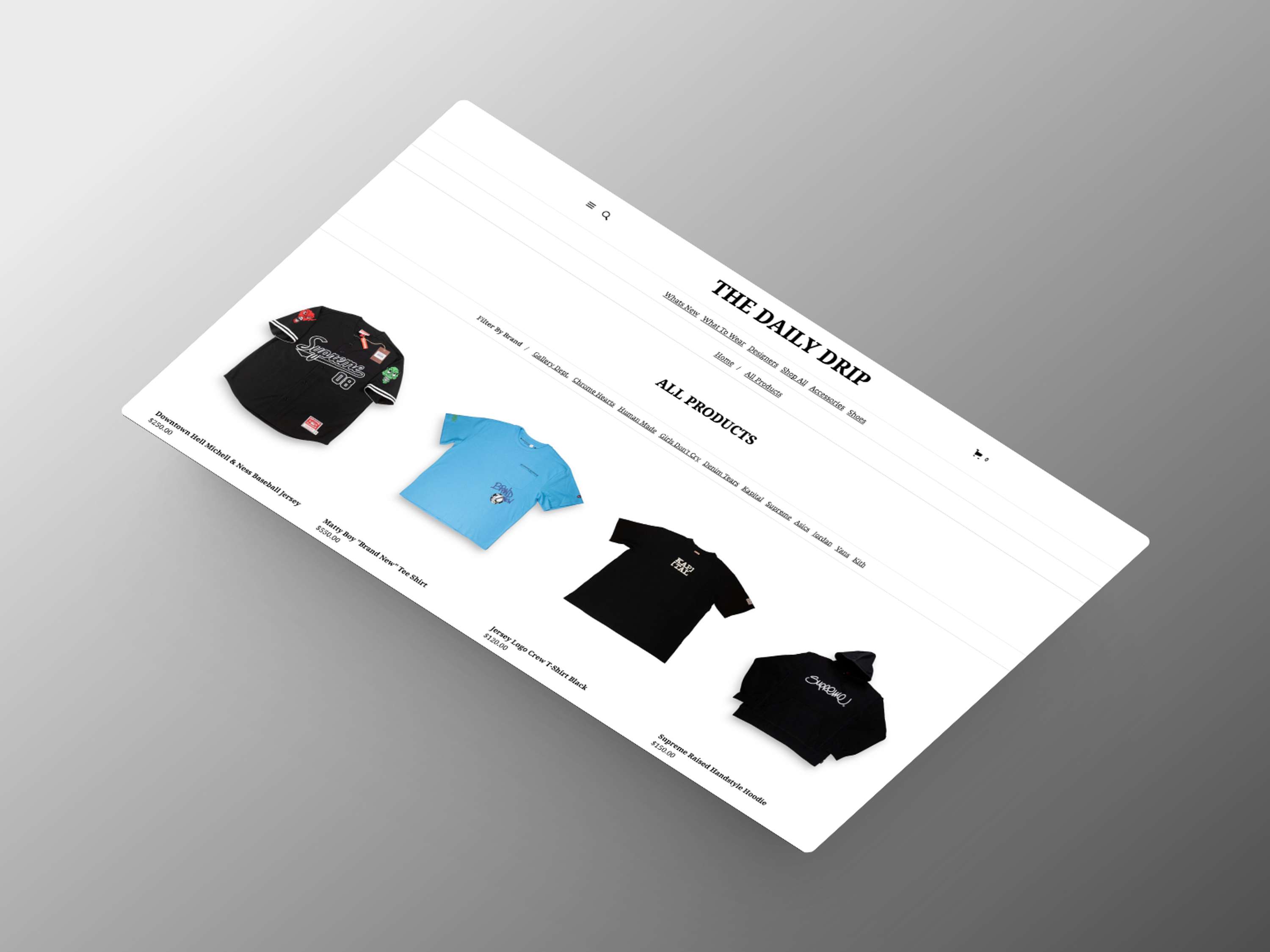 Website relaunch for Thedailydrip.nyc | 2 week delivery by Jonathan Barnes