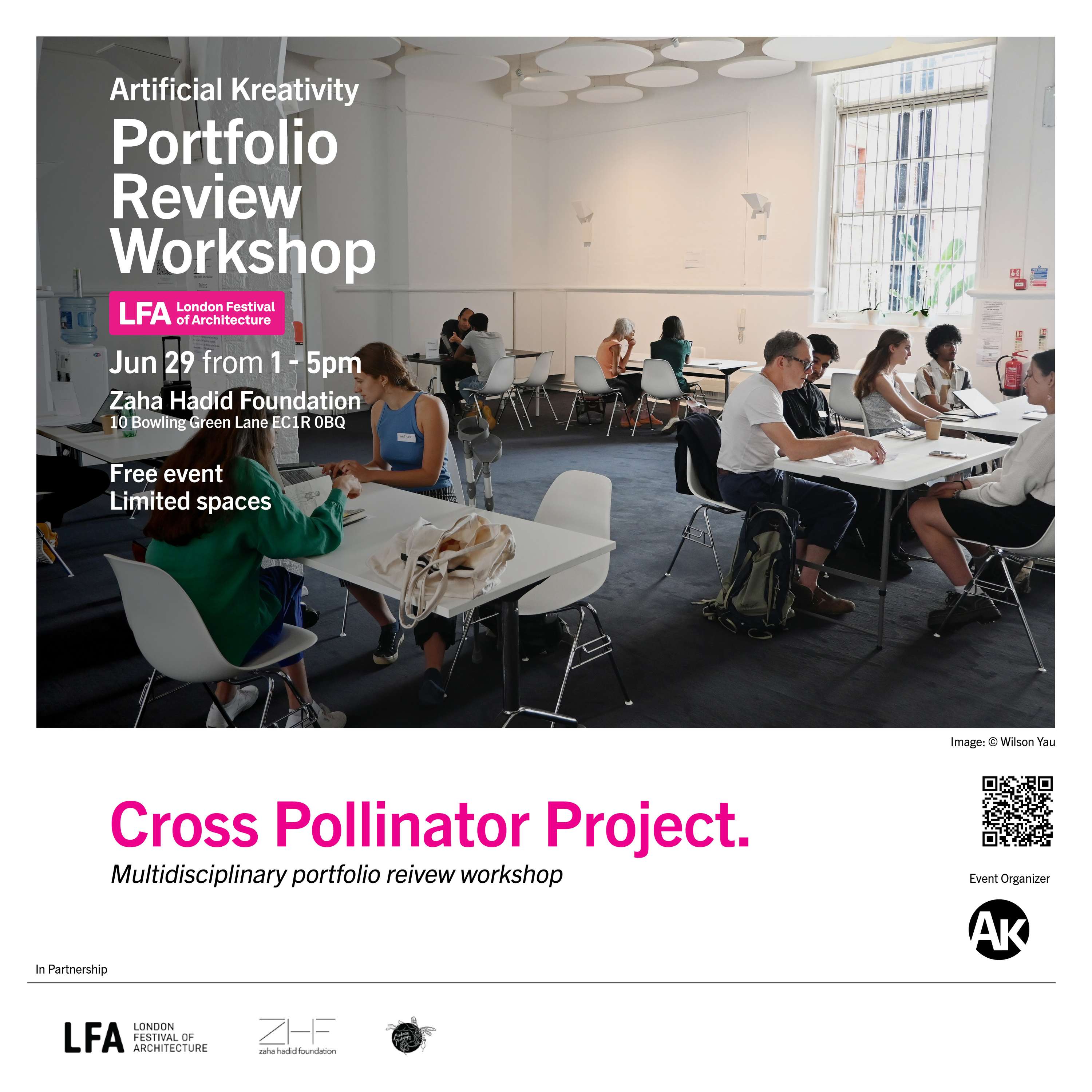 Cross Pollinator Project: London Festival of Architecture  2024 by Artificial Kreativity