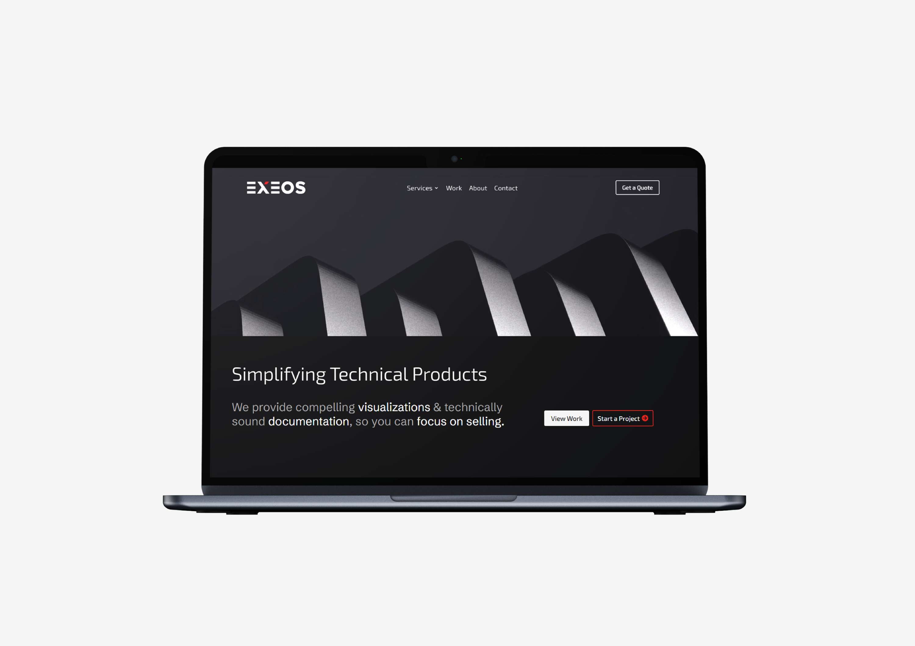 EXEOS | Brand Identity & Website Design by Tiffany Farthing