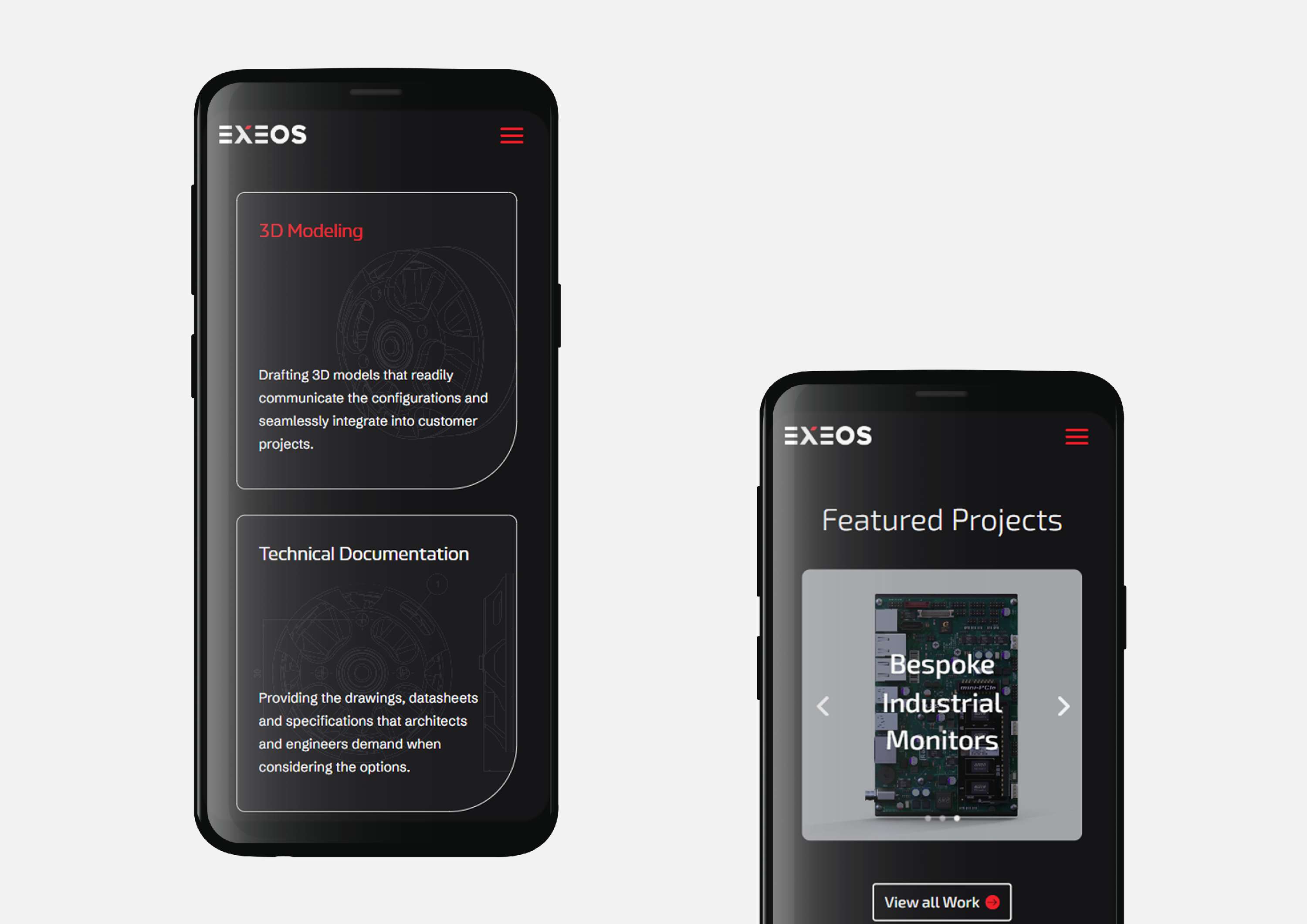 EXEOS | Brand Identity & Website Design by Tiffany Farthing