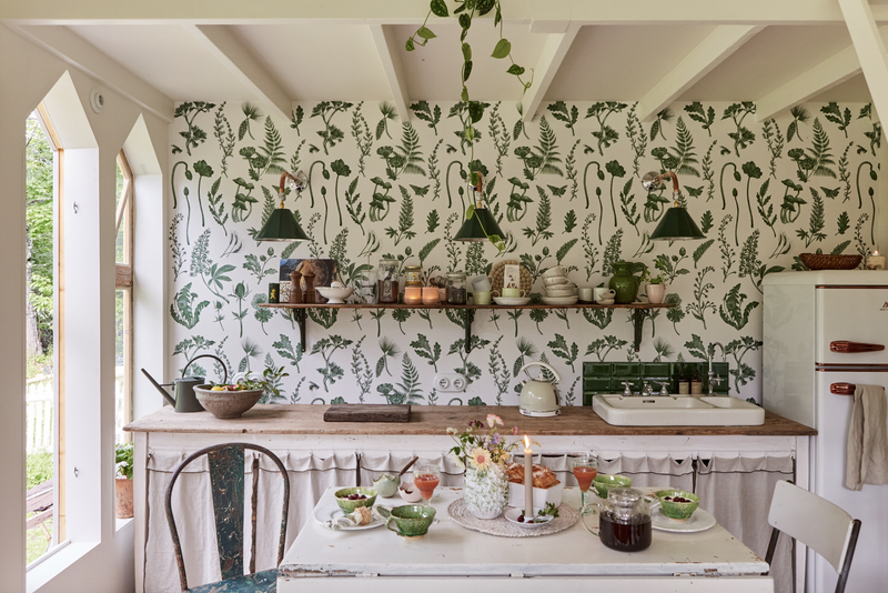Woodland Retreat Wallpaper by Kate Walton