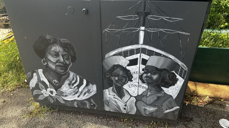 Mary Seacole Gardens Mural by Marciya Brown