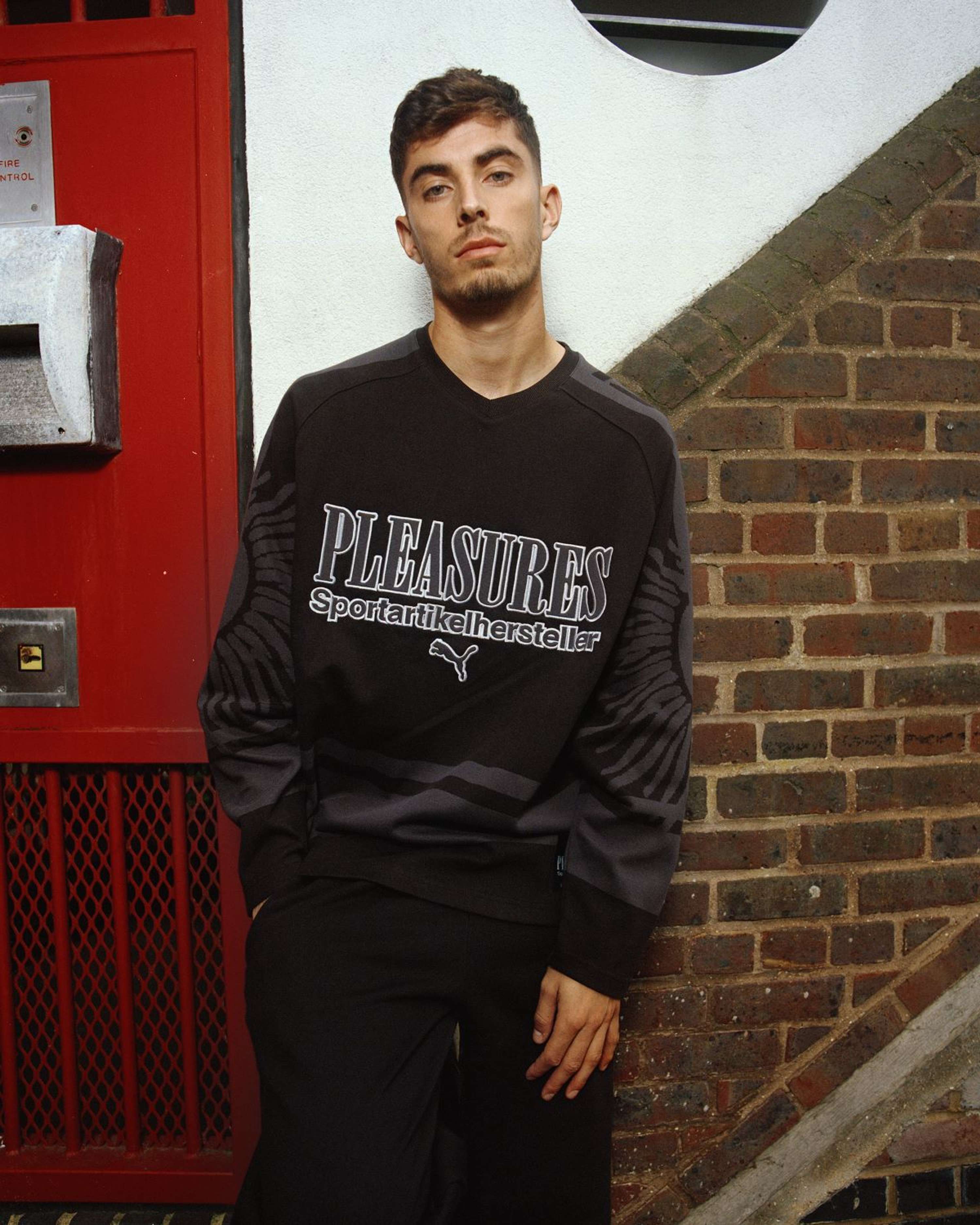 Kai Havertz for Puma x Pleasures BSTN Editorial 2023 by Bradley Walsh