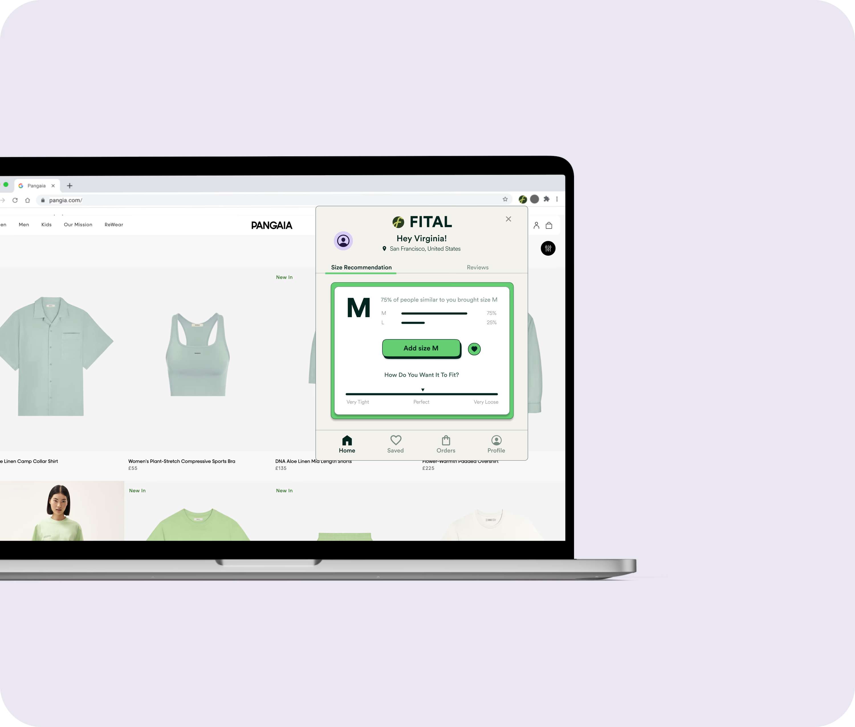 UI Chrome - Fital by Shanice Abbey