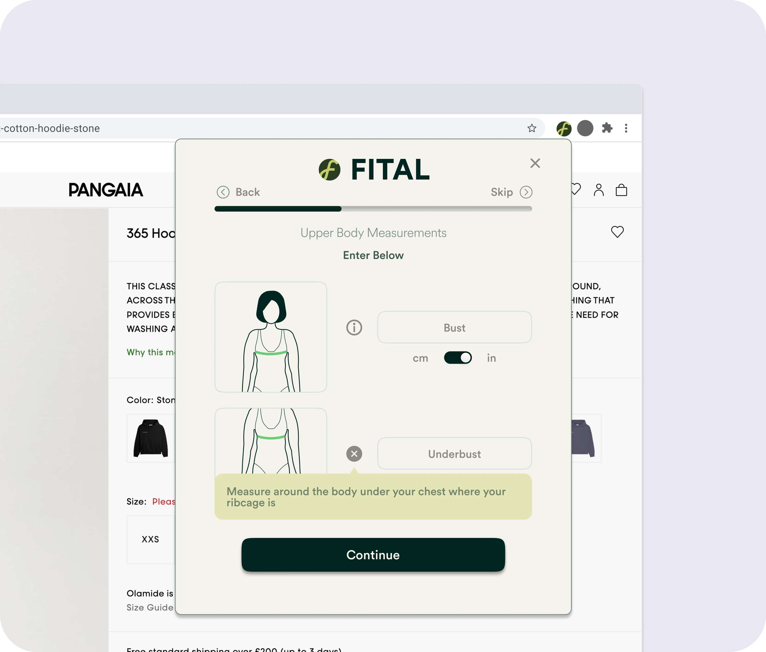 UI Chrome - Fital by Shanice Abbey