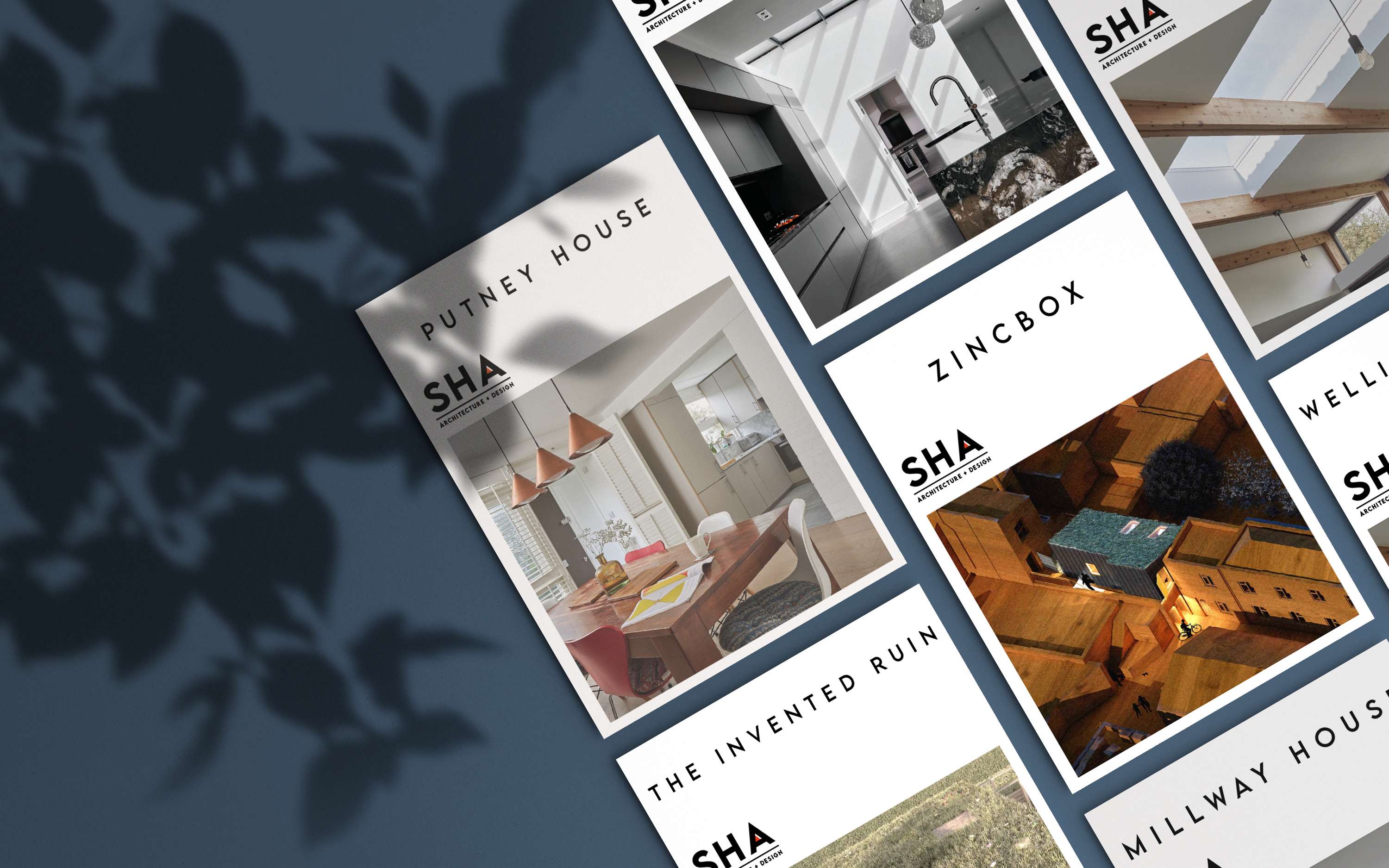 Brochure Series (Architecture Client) | Print Design by Phoebe Person