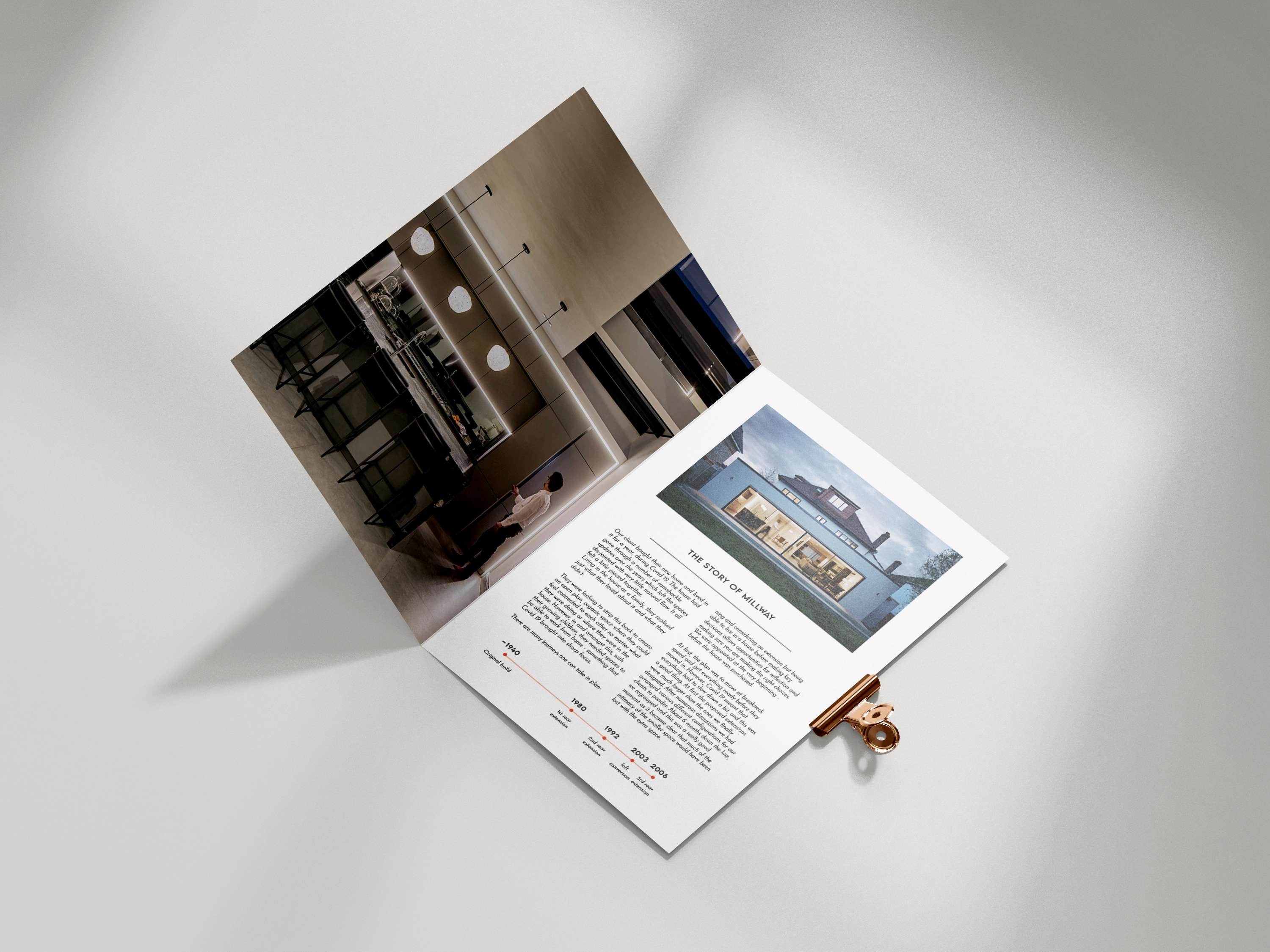 Brochure Series (Architecture Client) | Print Design by Phoebe Person