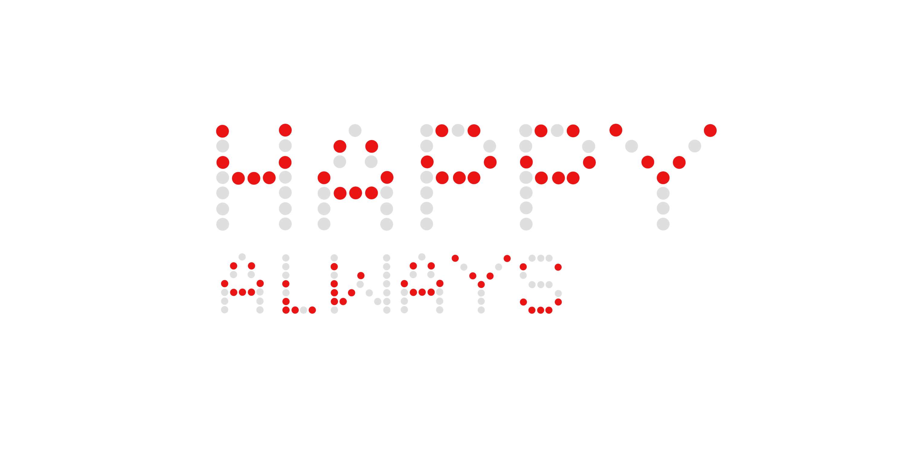 HAPPY Typeface by Beth Xia