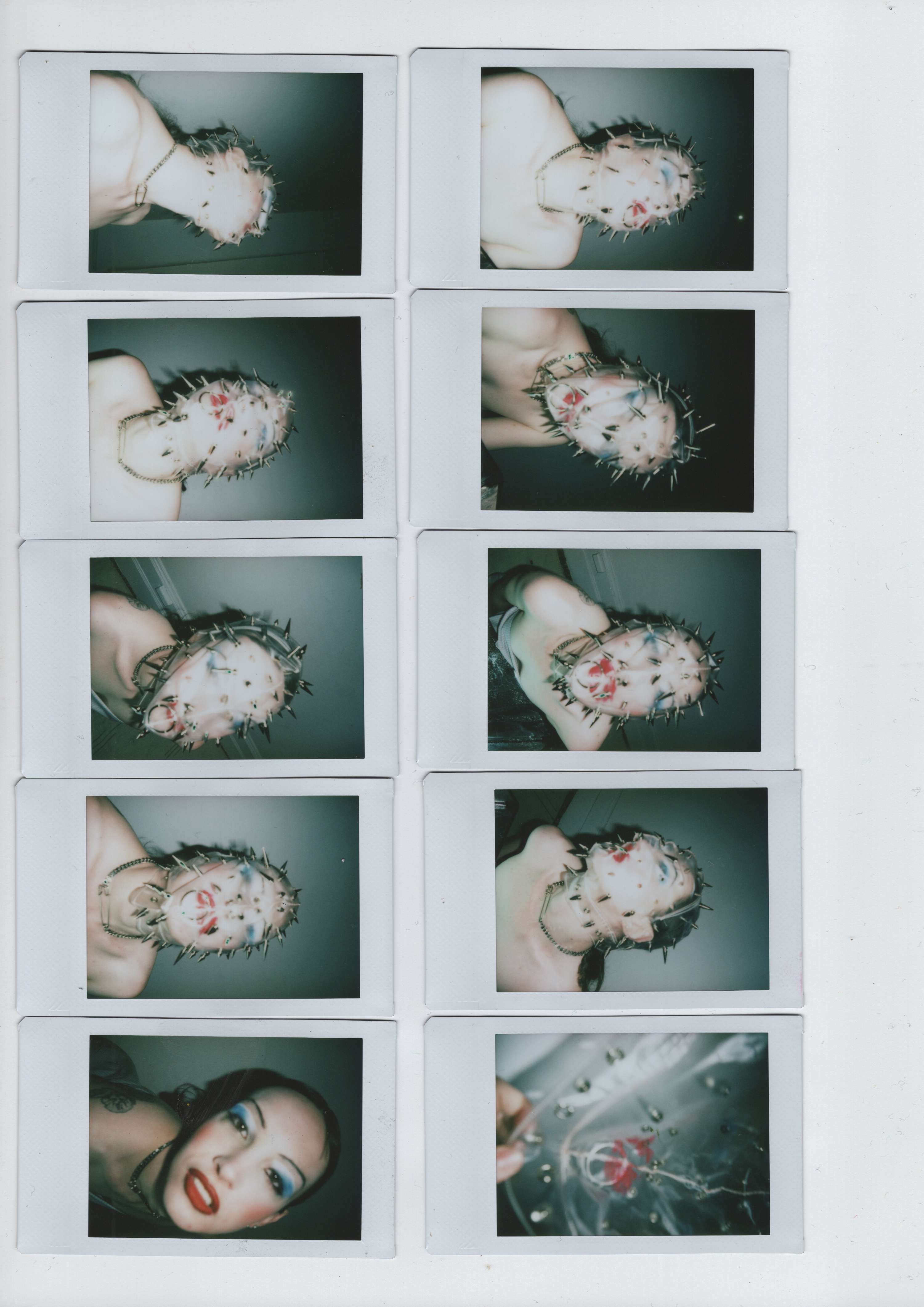 Polaroids for screenprint by Chelsea Farquhar
