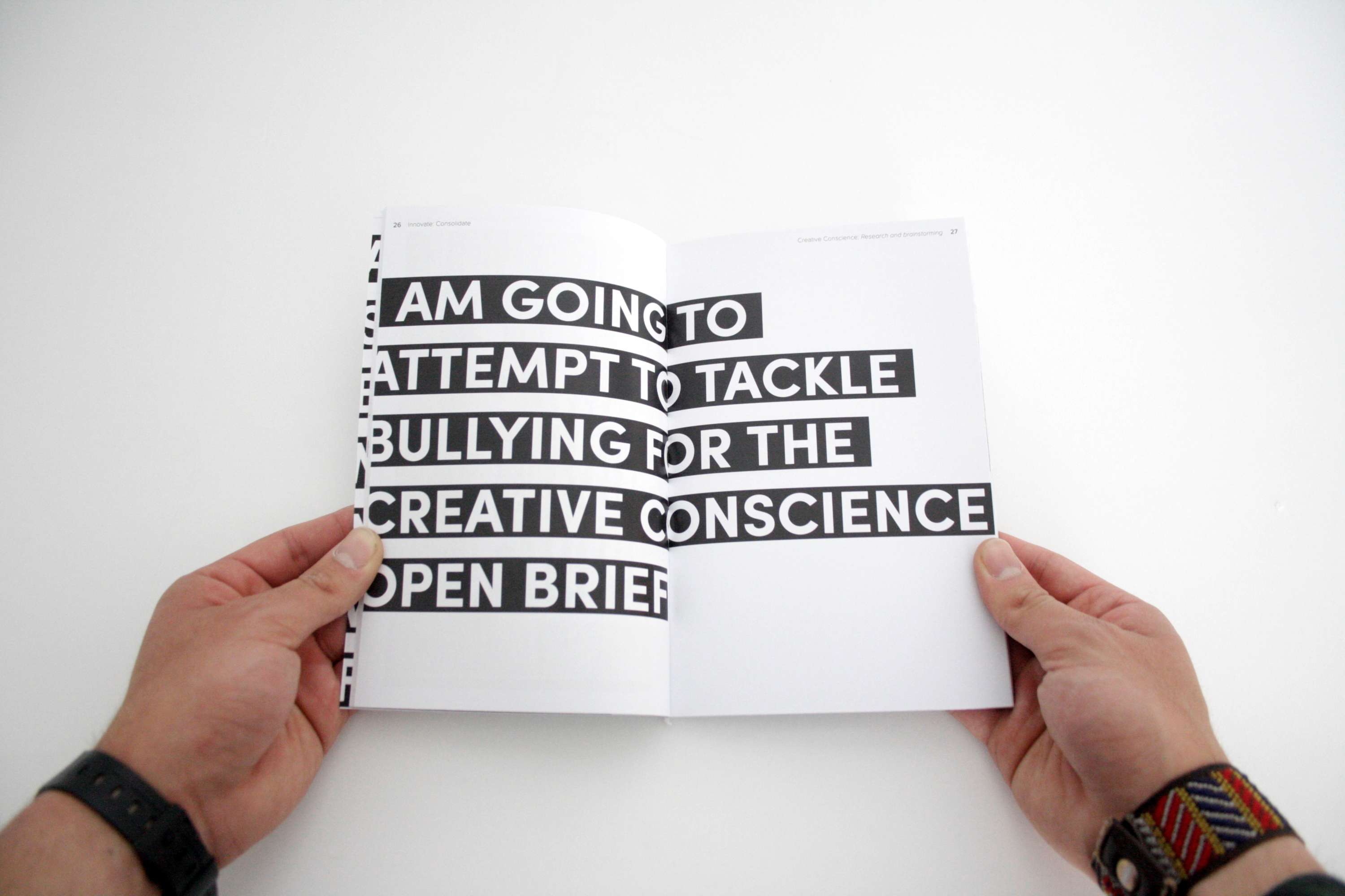 Creative Conscience Editorial book by Lewis Son