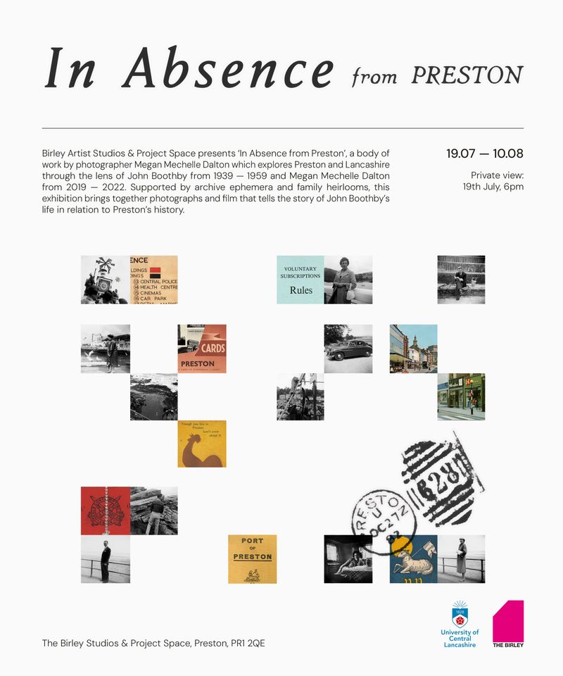 In Absence from Preston Exhibition by Megan Dalton