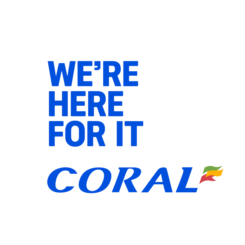 Coral | "We're Here For It" by Amber Miller-Robinson