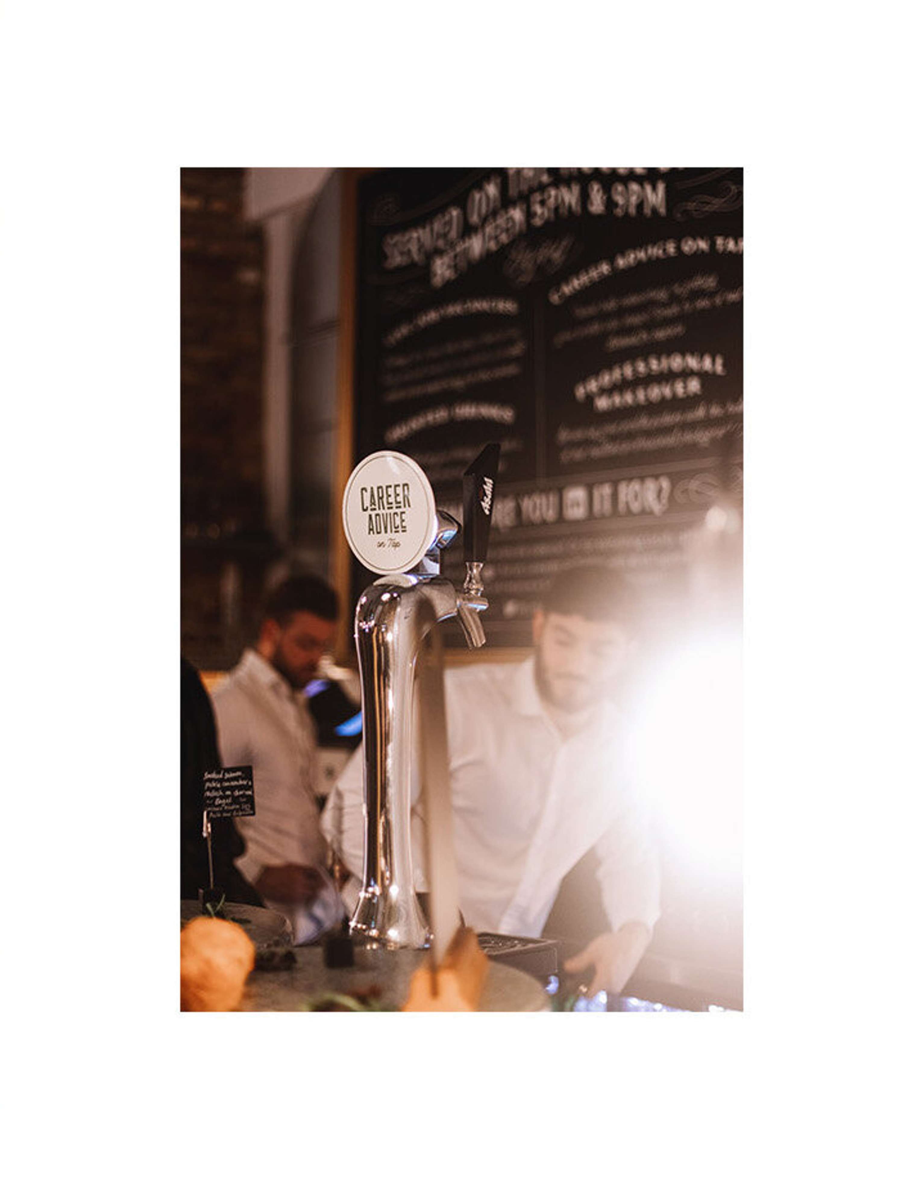 Linkedin pop-up pub: 'The LinkedInn' by Rebecca Freemantle
