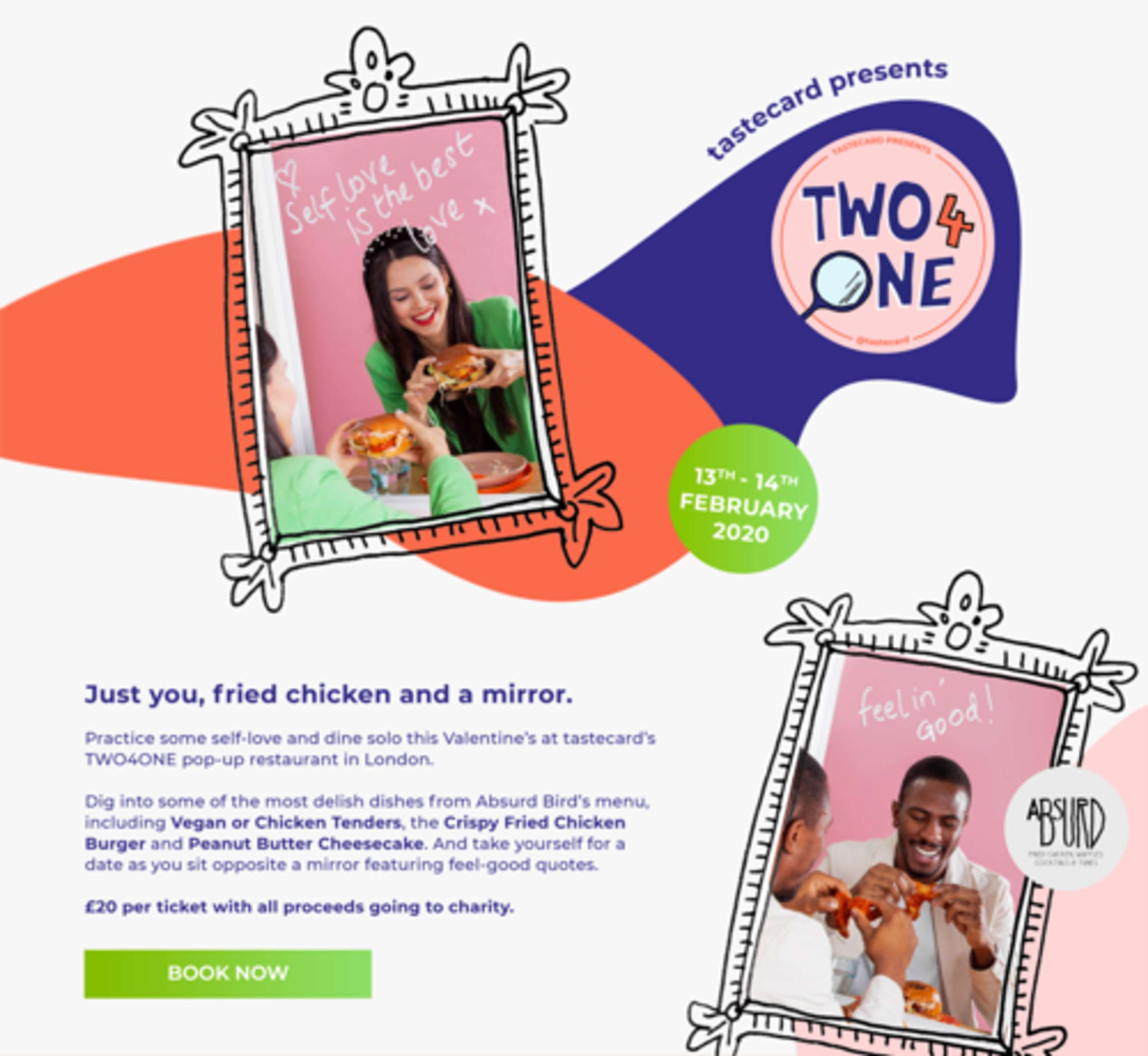 Tastecard: Two4One by Rebecca Freemantle