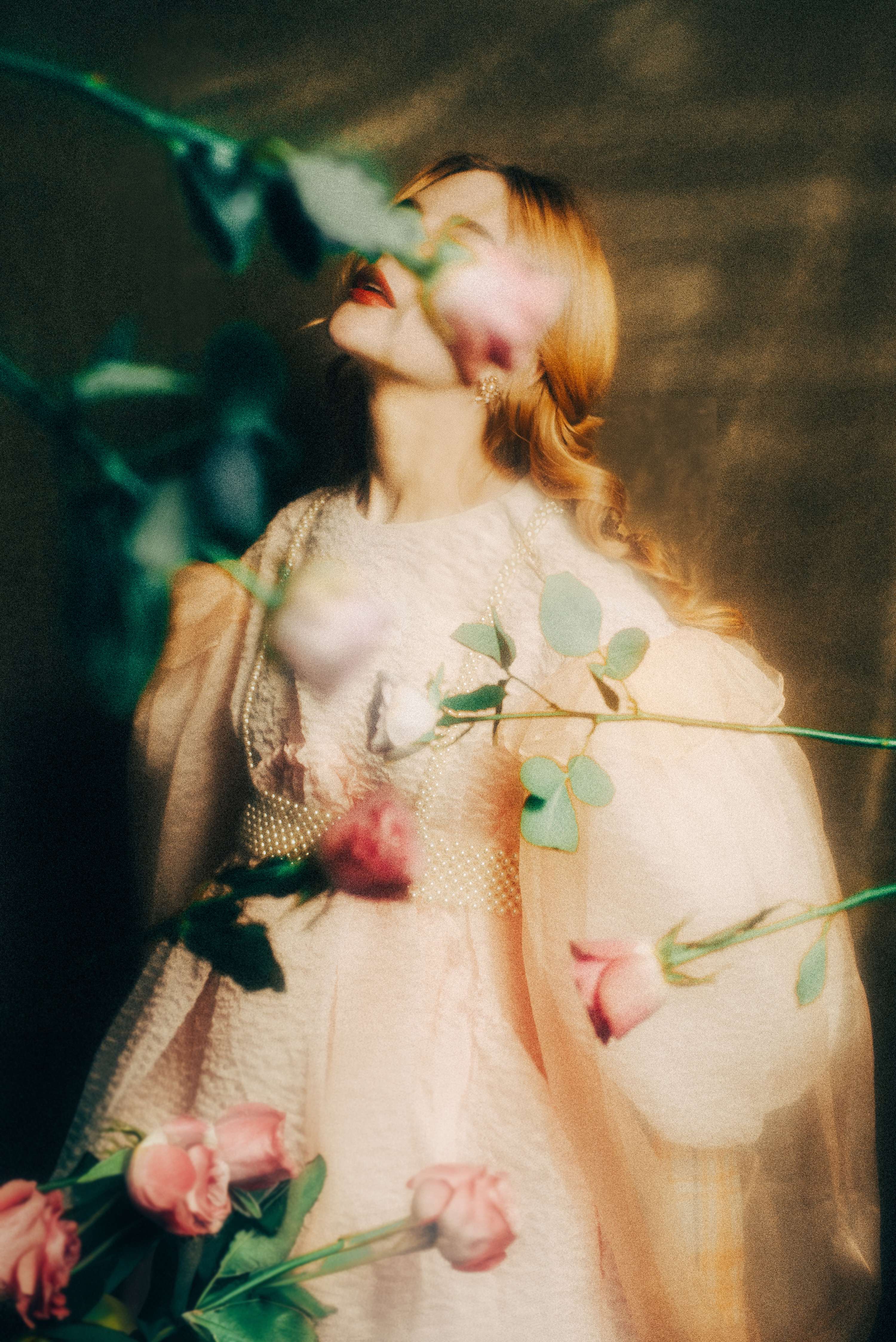 Flower project by Mizuki Sakakibara. Freelance Fashion Stylist London