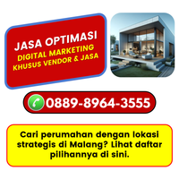 (Hub 0889-8964-3555) Marketing Villa 2 Lantai Dekat Kampus UIN Malang logo